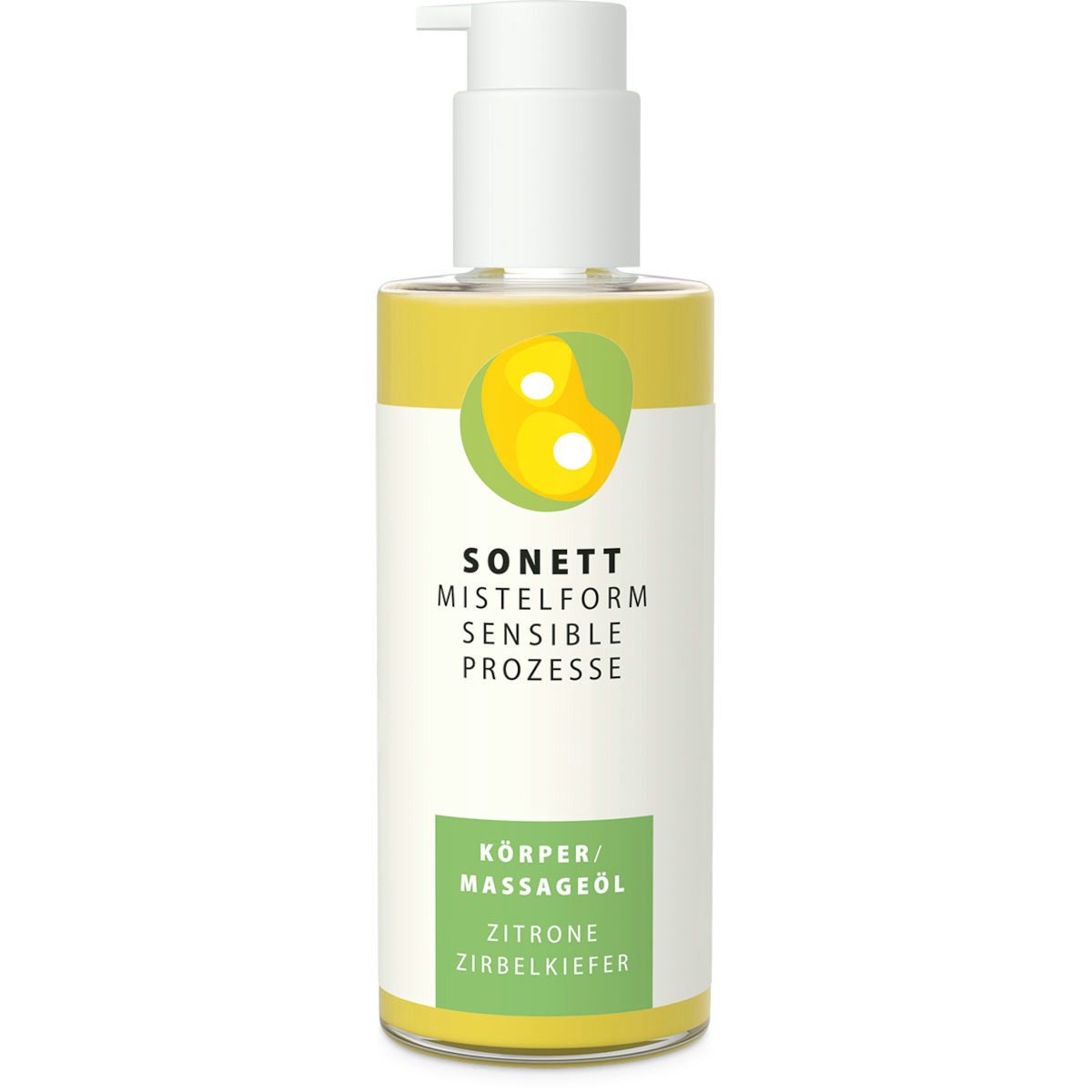Sonett Massageöl Sonett Mistelform Massageöl Zitrone Zirbelkiefer 145 ml