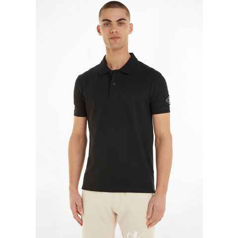 Calvin Klein Jeans Poloshirt mit Calvin Klein Jeans Logobadge