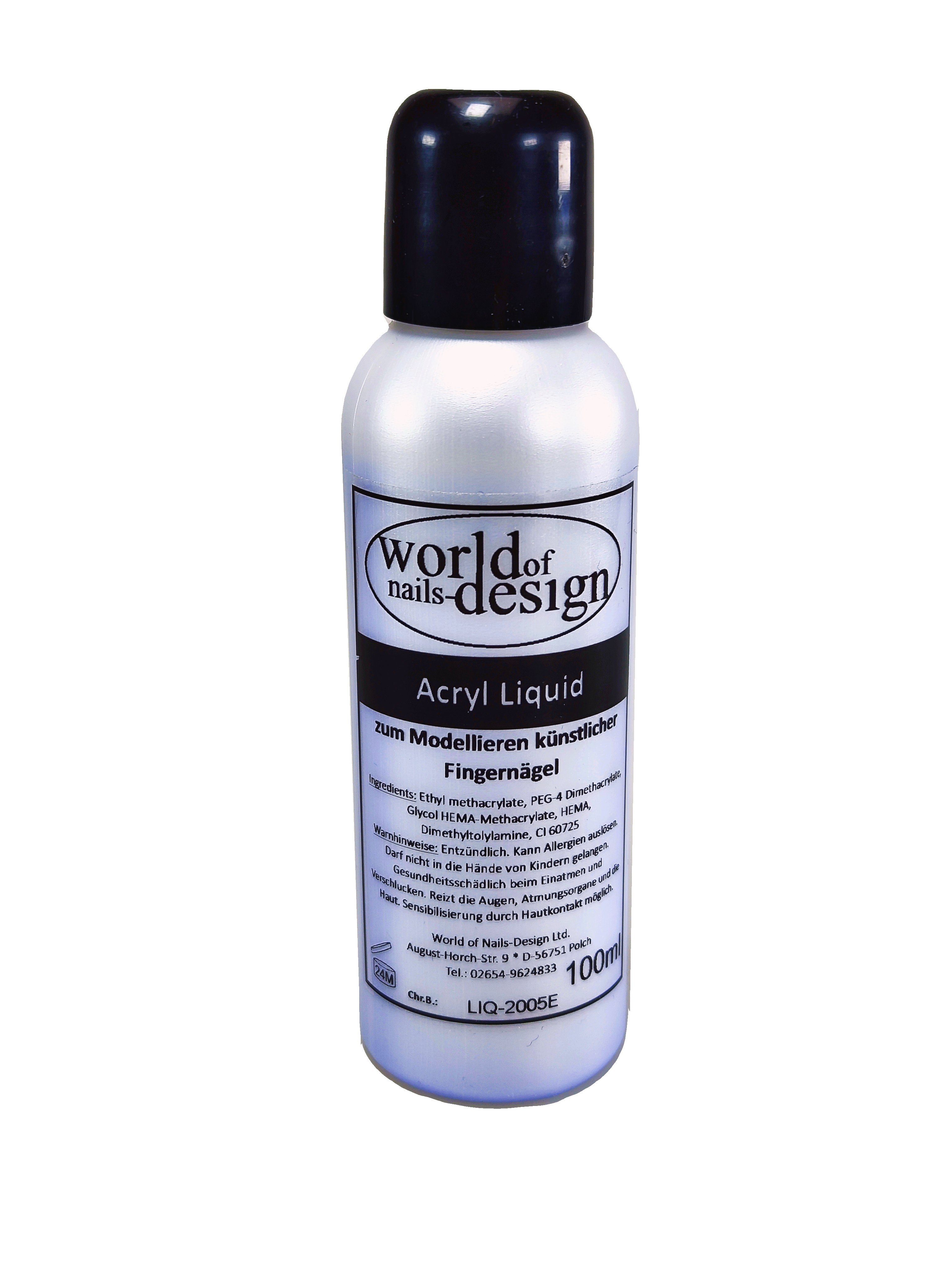Kunstfingernägel 100ml lufttrocknendes Acryl Liquid für Acrylpulver