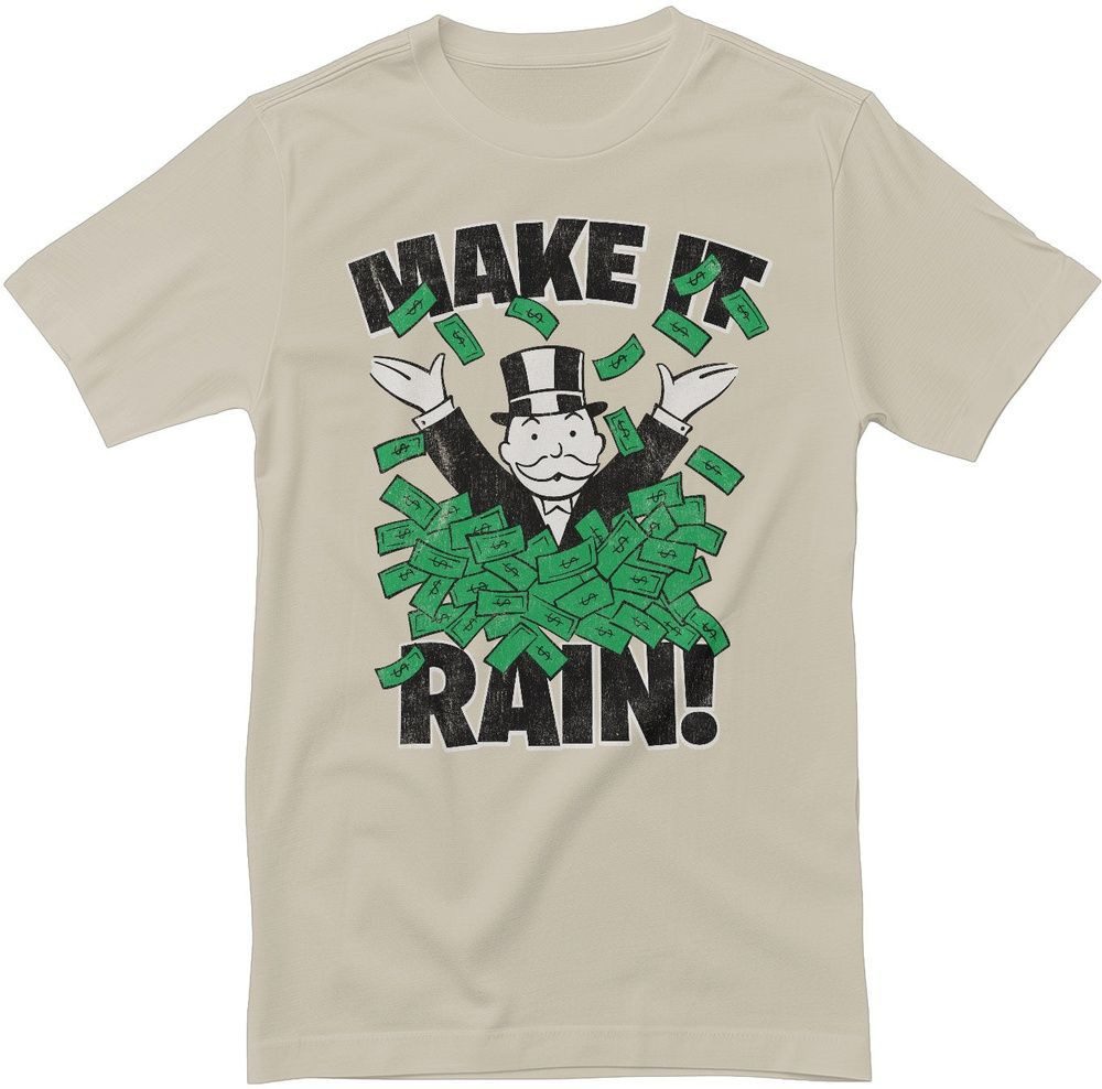 Monopoly T-Shirt Monopoly Make It Rain T-Shirt