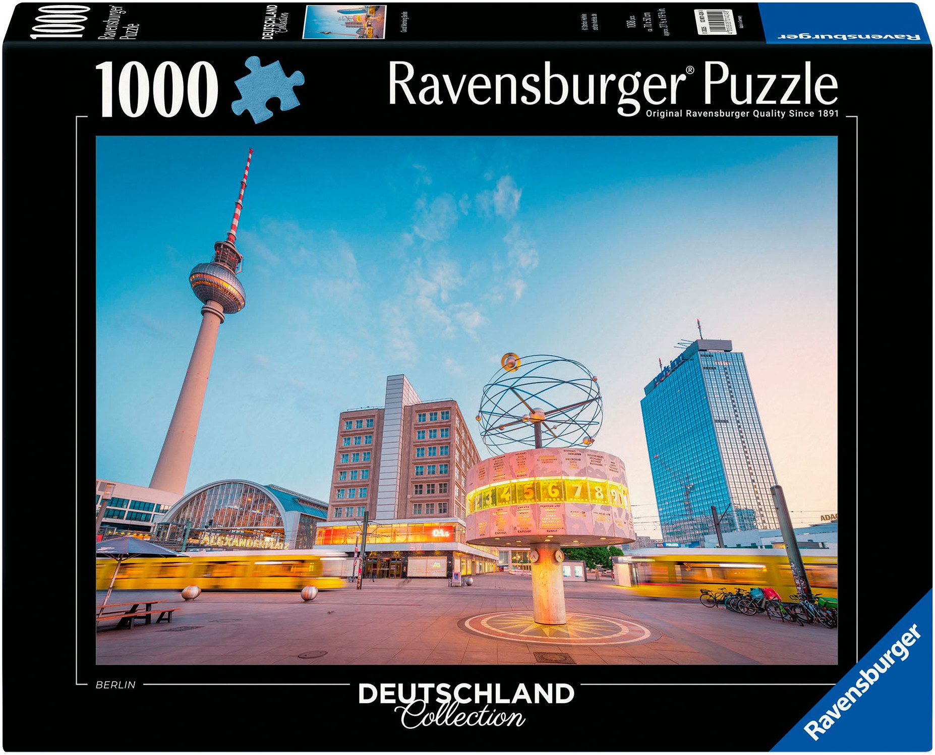 Ravensburger Puzzle Deutschland Collection, Good Morning Berlin, 1000 Puzzleteile, Made in Germany
