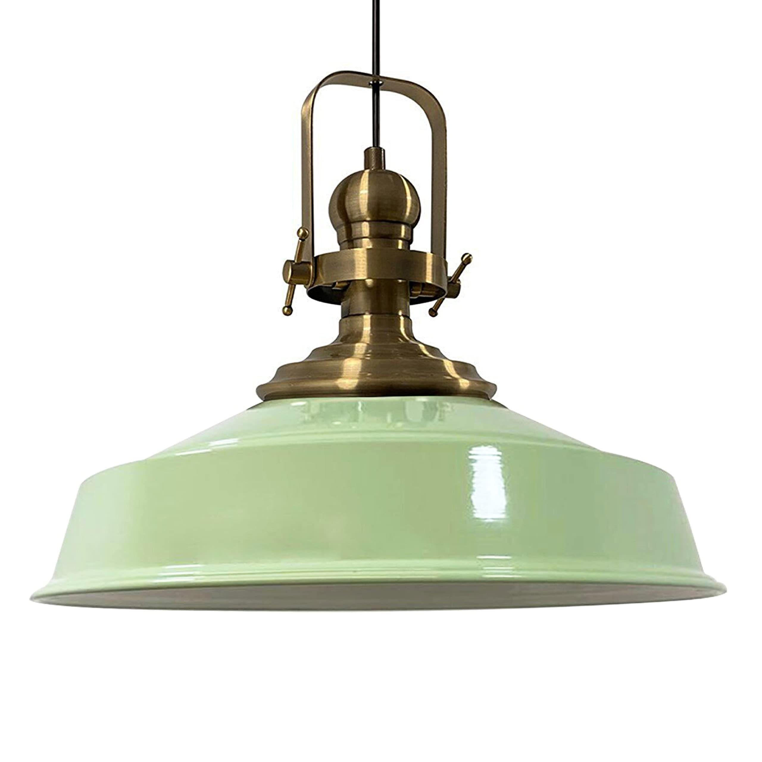 Bamyum Pendelleuchte Bamyum Pendelleuchte I Aslet l Ø41 cm E27 Metall Vintage Lampe, ohne Leuchtmittel