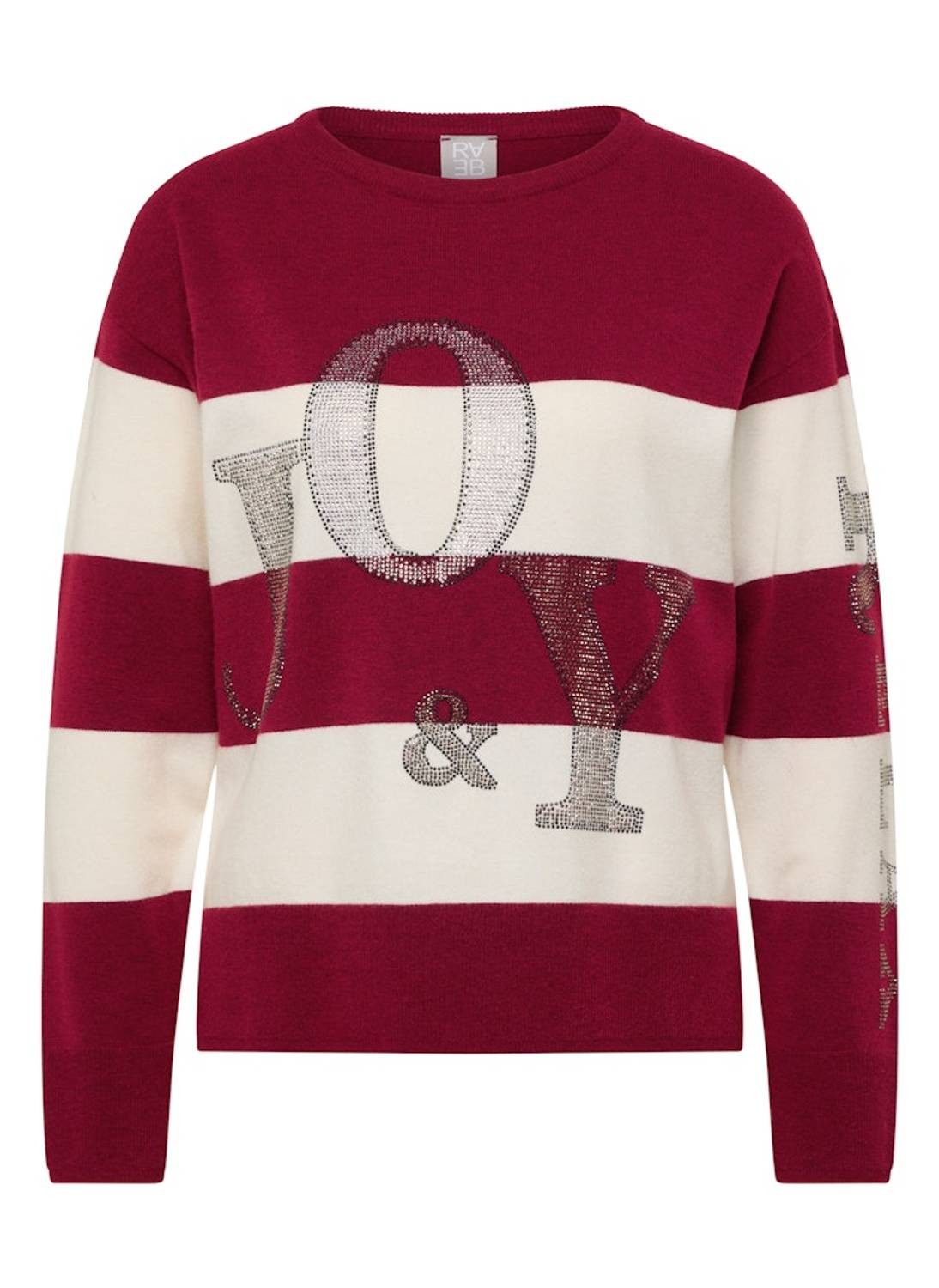 Rabe Rundhalspullover 55-224612 Strassdetails