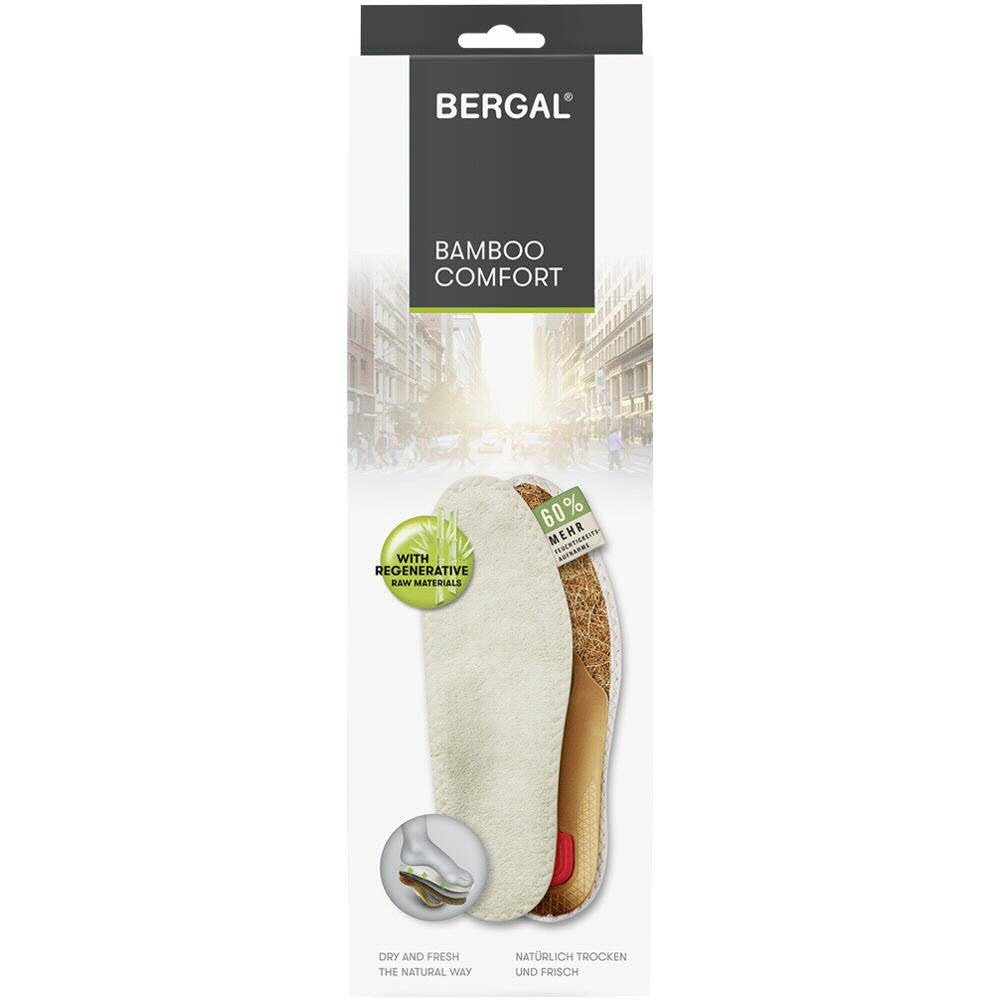 Bergal Einlegesohlen Bamboo Comfort