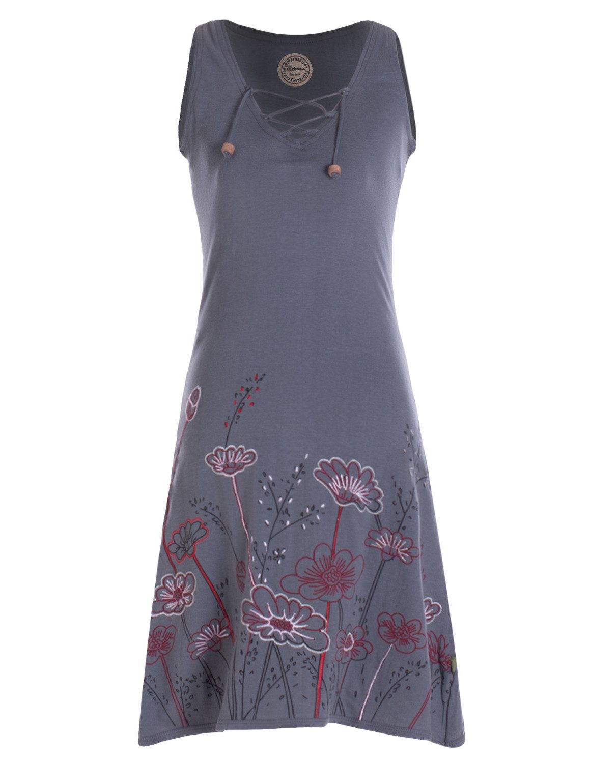 Vishes Tunikakleid Armloses Damen Longshirt-Kleid Mini-Kleid Tunika-Kleid T günstig online kaufen