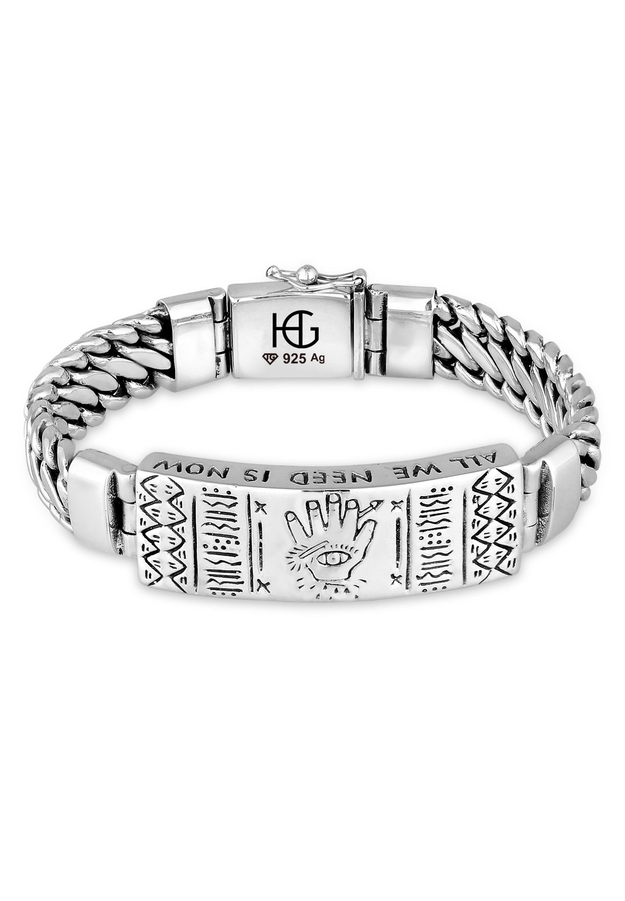 Silberarmband Panzerkette - Nowness 925 Silber