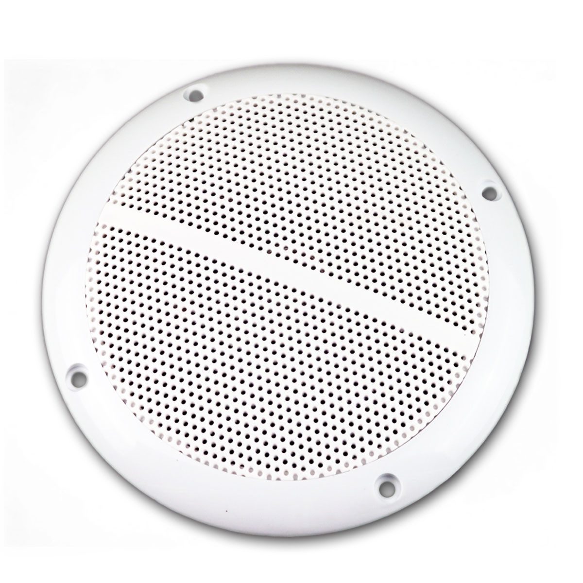 ChiliTec Paar Außen-Lautsprecher weiß CT-50 8 Ohm 5" 80W Einbaulautsprecher