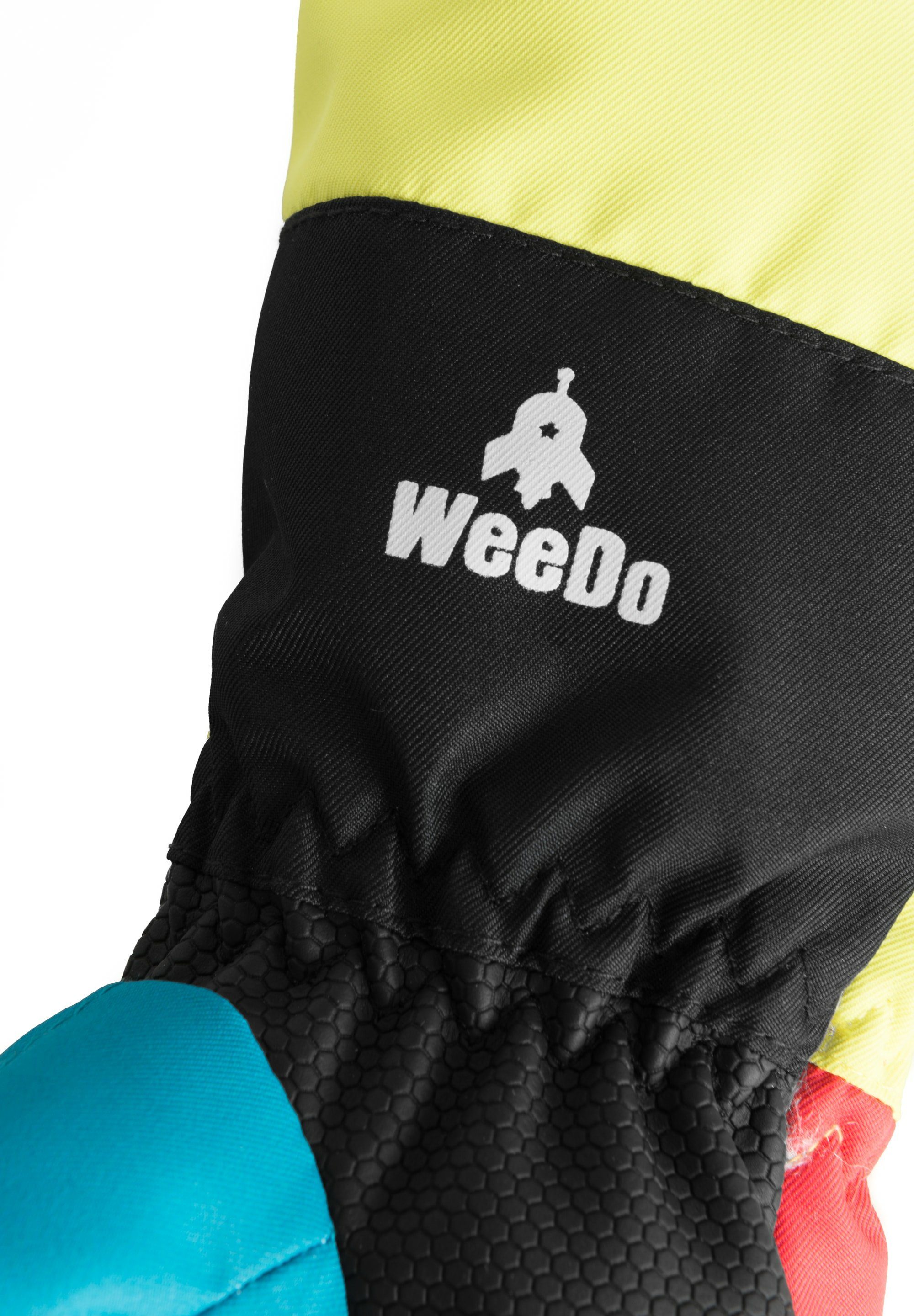 WeeDo Fäustlinge LOVE POW lange WeeDo produziert, nachhaltig zu Manschetten, passend Schneeanzug