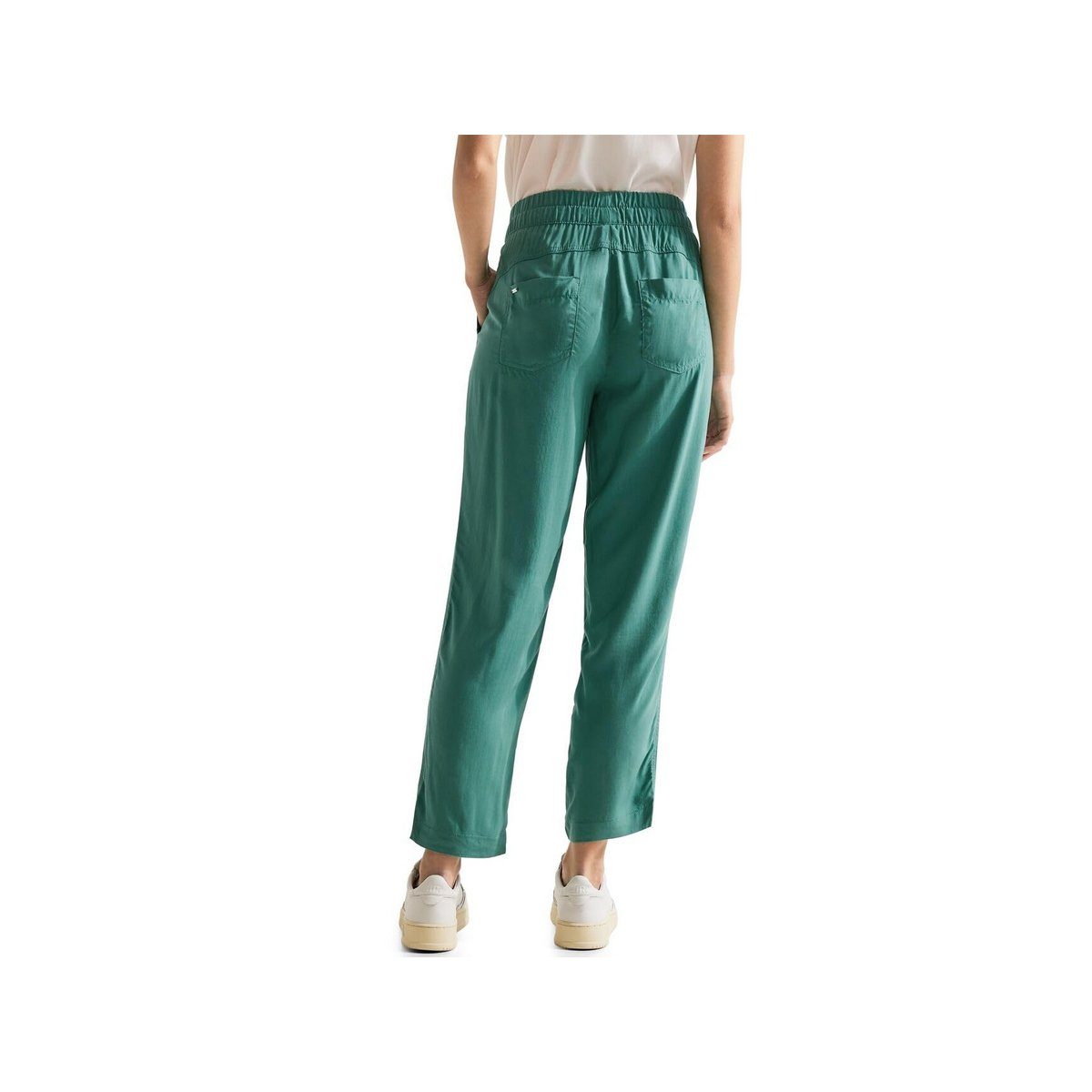 STREET ONE 5-Pocket-Jeans grün (1-tlg) lagoon green