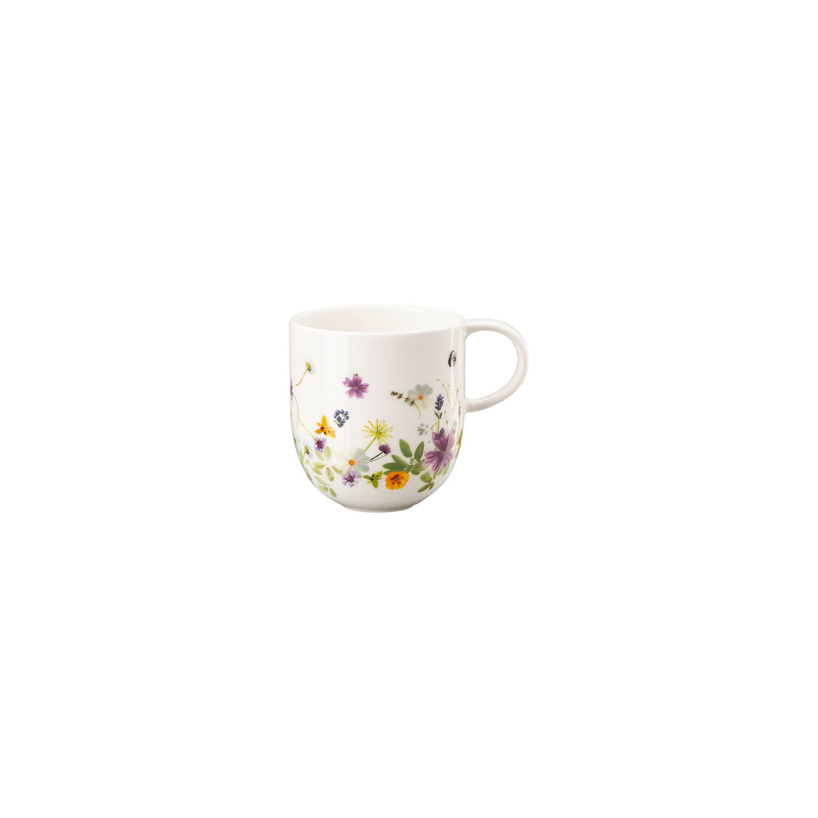 Rosenthal Becher mit Henkel Brillance Grand Air Bone China, Fine China-Porzellan