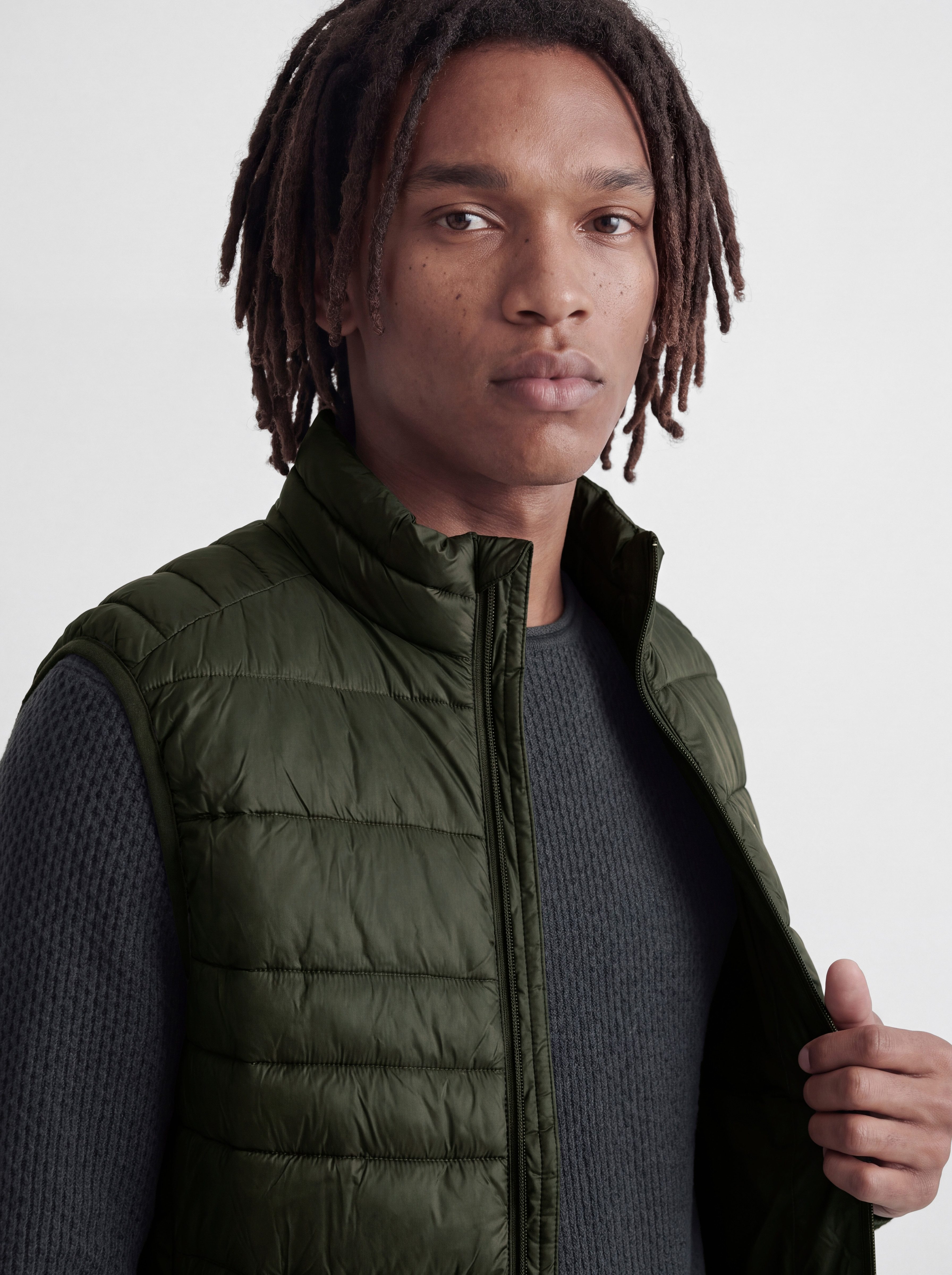 Jack & Jones Steppweste JJEKINGSLEY LIGHT BODYWARMER COLLAR NOOS Kunstfaser, regular fit – Bild 2 von 5