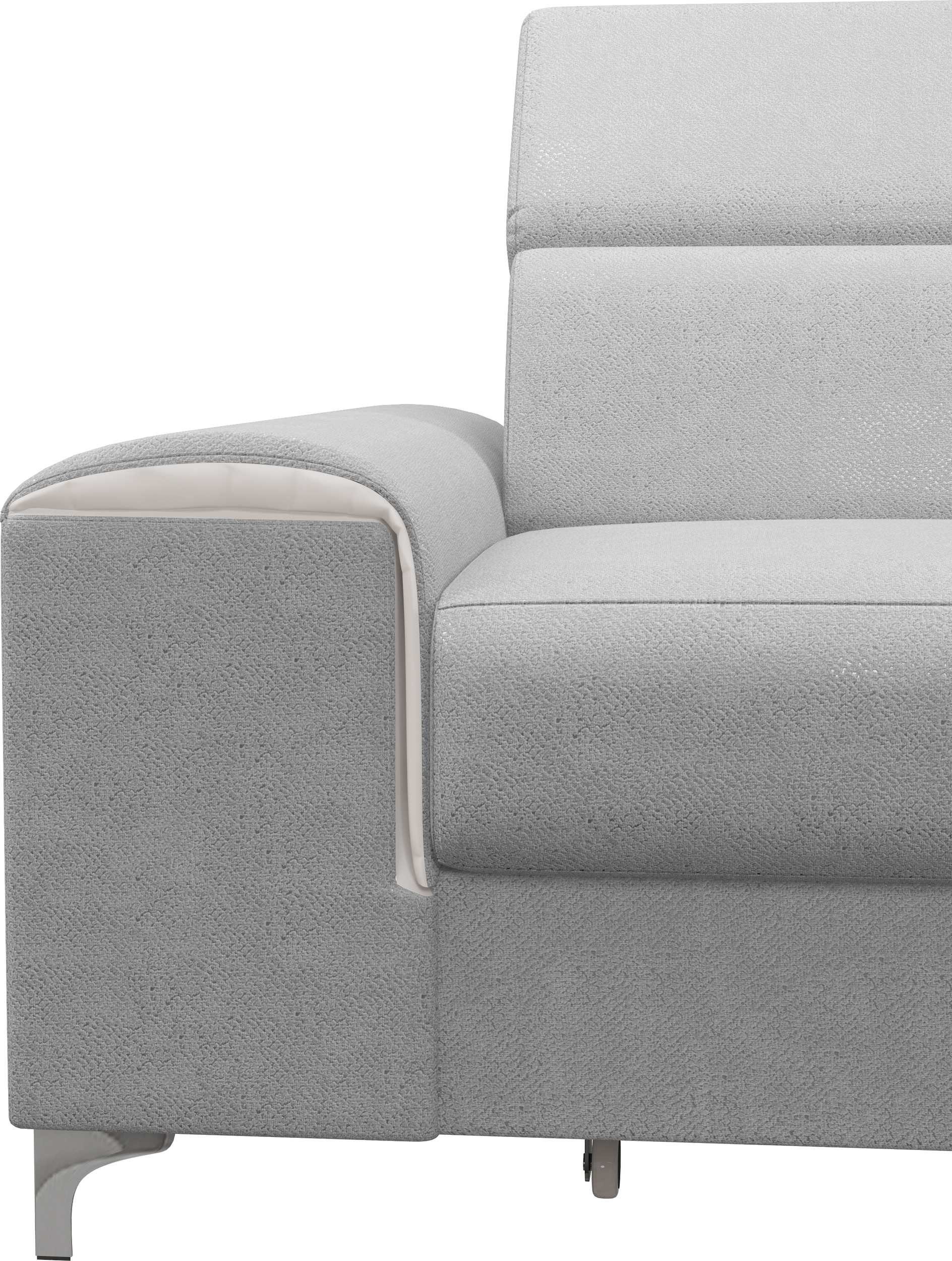 Stylefy Ecksofa Caio, frei L-Form, Bettfunktion, oder stellbar, rechts Eckcouch, Sitzkomfort, im Raum mit und Design mane links Bettkasten bestellbar, Modern