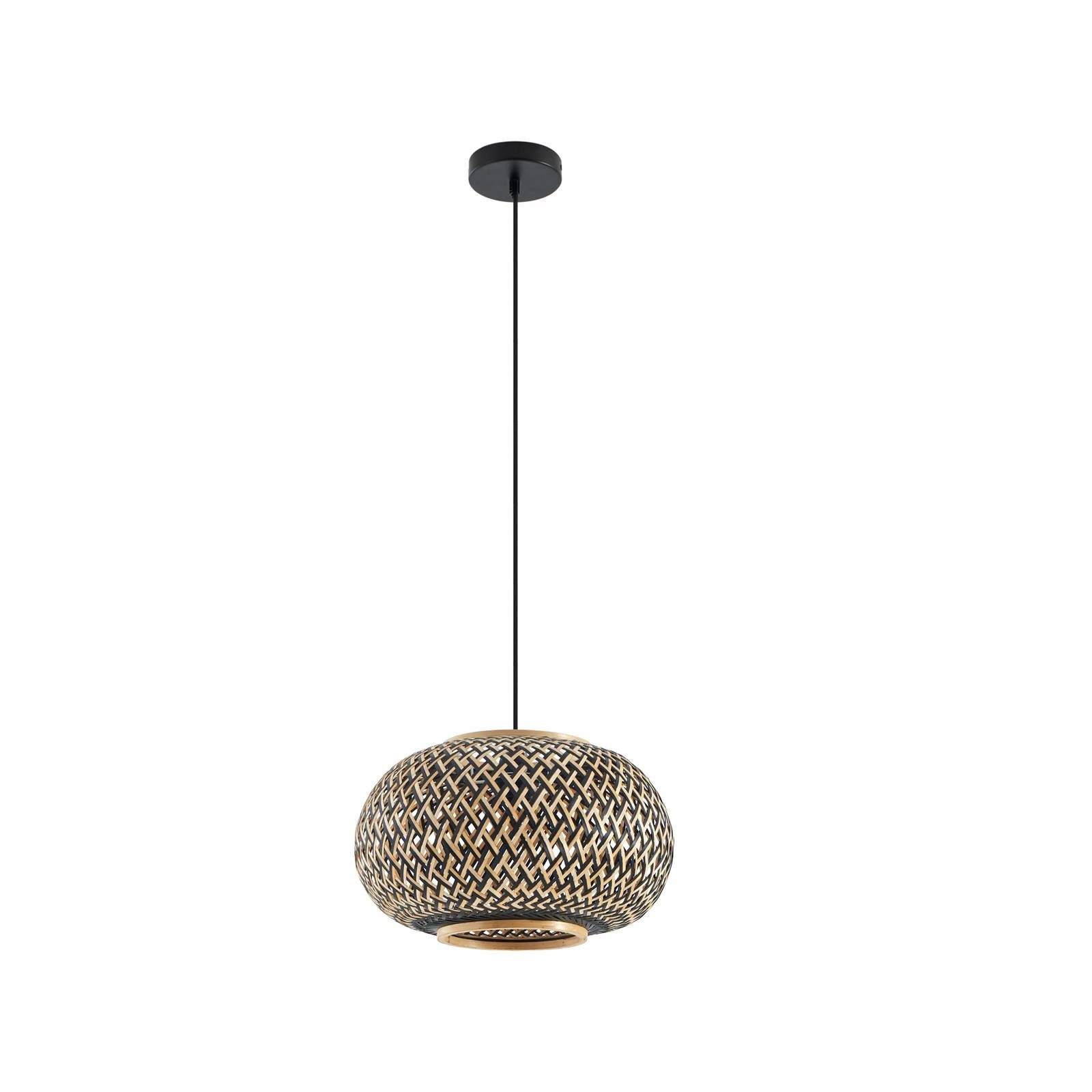 Lindby Hängeleuchte Nerys, Holz IP20, 1 x 15 W LED