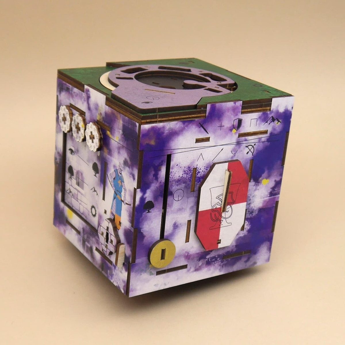ROMBOL Denkspiele Spiel STONEHENGES LEGACY - rätselhafte Puzzlebox, Cluebox, Knobelspiel