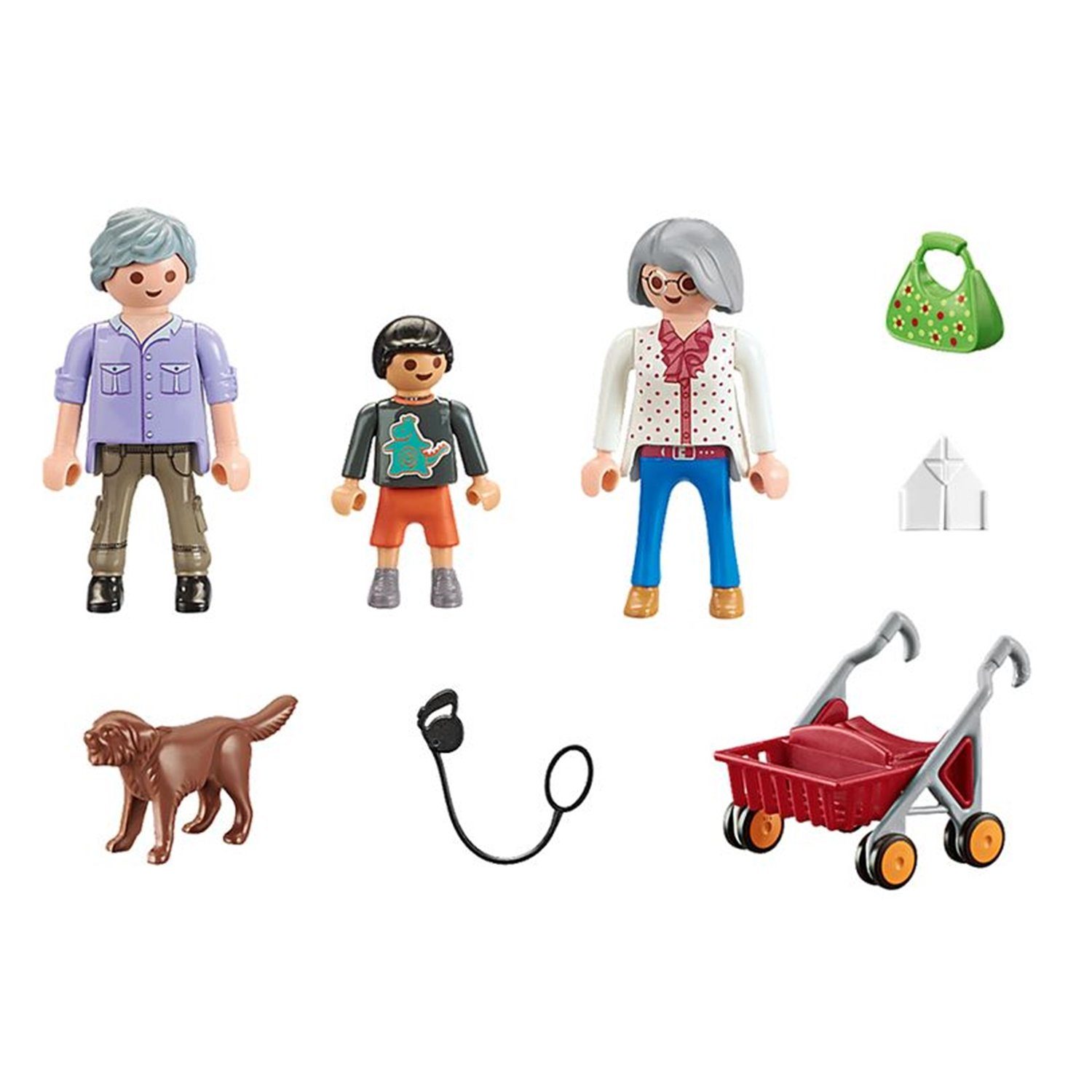 Playmobil® 70990 Großeltern mit Enkel Konstruktions-Spielset günstig online kaufen