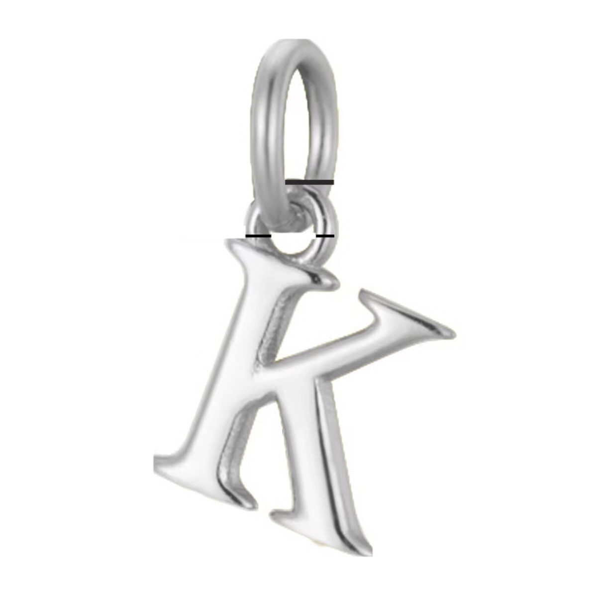 ELLAWIL Silberkette Buchstabenanhänger " K " Halskette mit Buchstaben Anhän günstig online kaufen