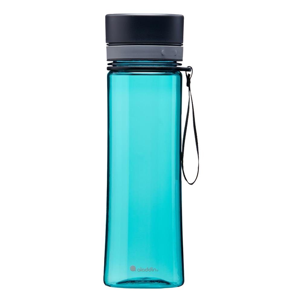 aladdin Trinkflasche Aveo, 0,6 Liter, BPA-frei, auslaufsicher, für Sport, Schule und Wandern Aqua Blue