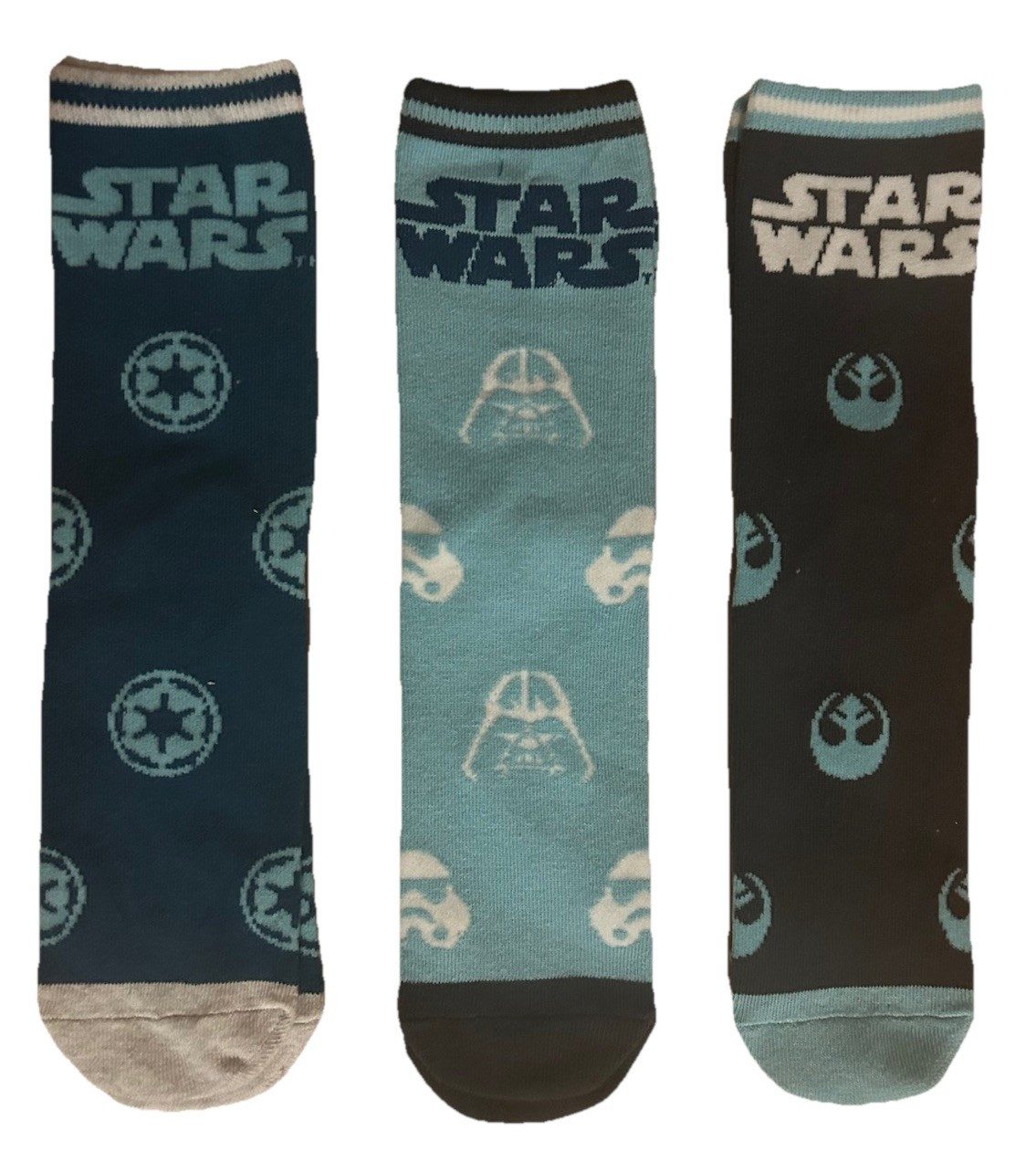 Star Wars Socken Star Wars Socken Kindersocken im 3er-Pack Stormtrooper Darth Vader (3-Paar)