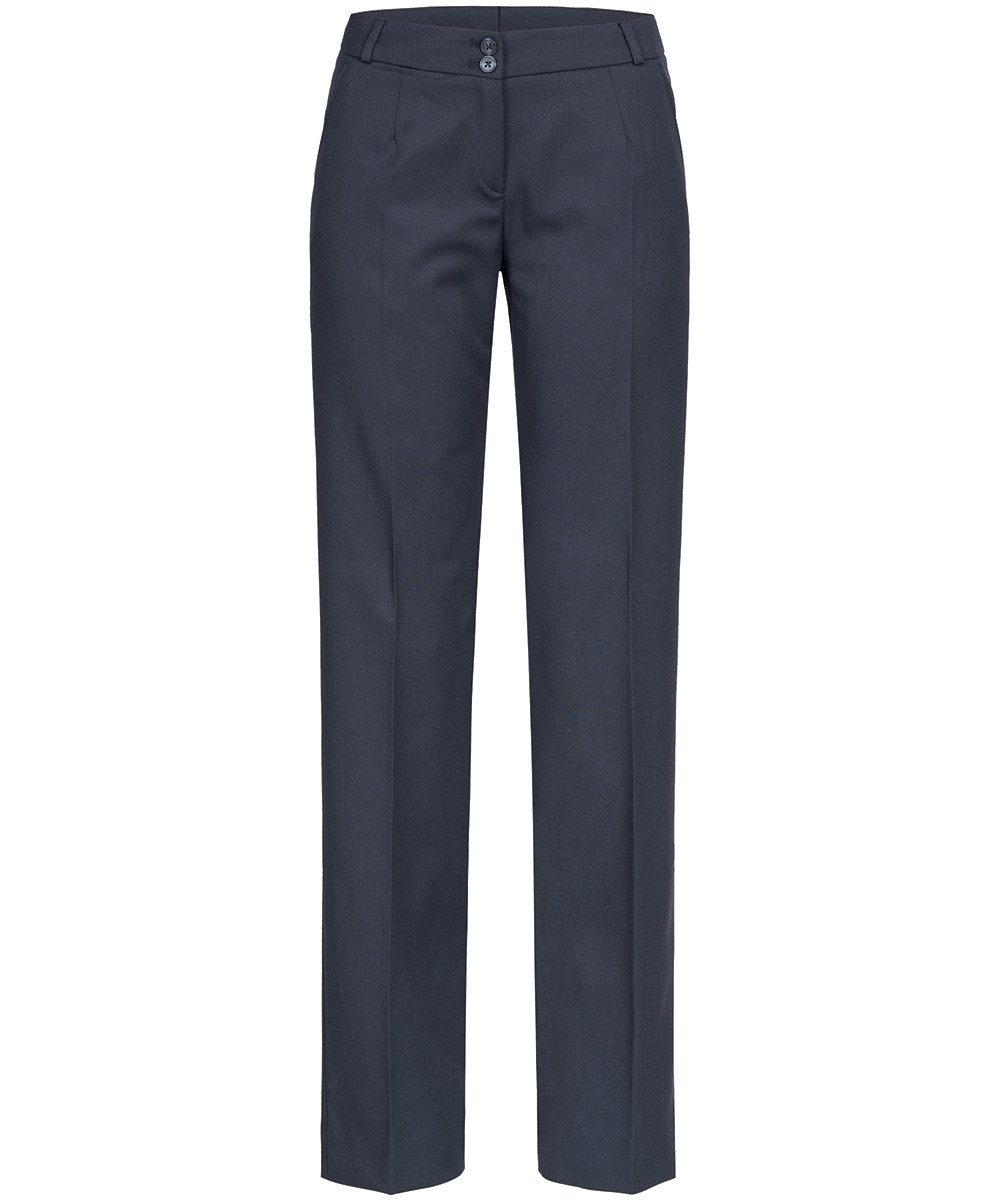 Anzughose Greiff Corporate BASIC Damen Business-Hose Regular-Fit Marine