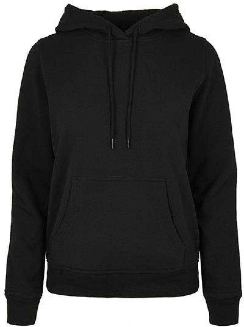 Build Your Brand Kapuzenpullover Ladies´ Basic Hoody Regular Fit Kängurutasche