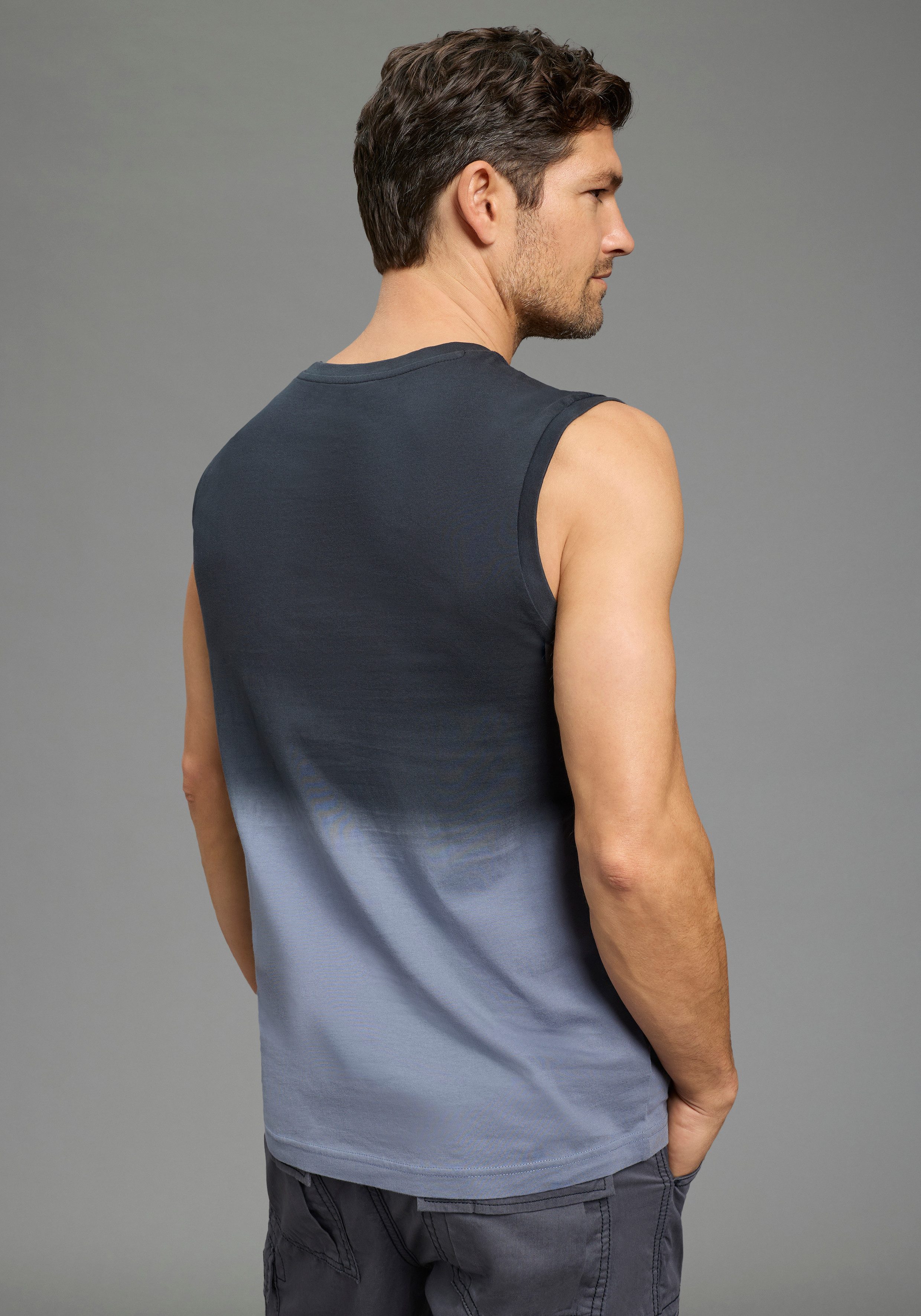 Man's World Muscleshirt Neue Kollektion! casual Stil, normale Passform, mit Rundhalsausschnitt