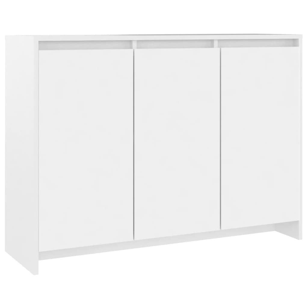 furnicato Sideboard Weiß 102x33x75 cm Holzwerkstoff günstig online kaufen