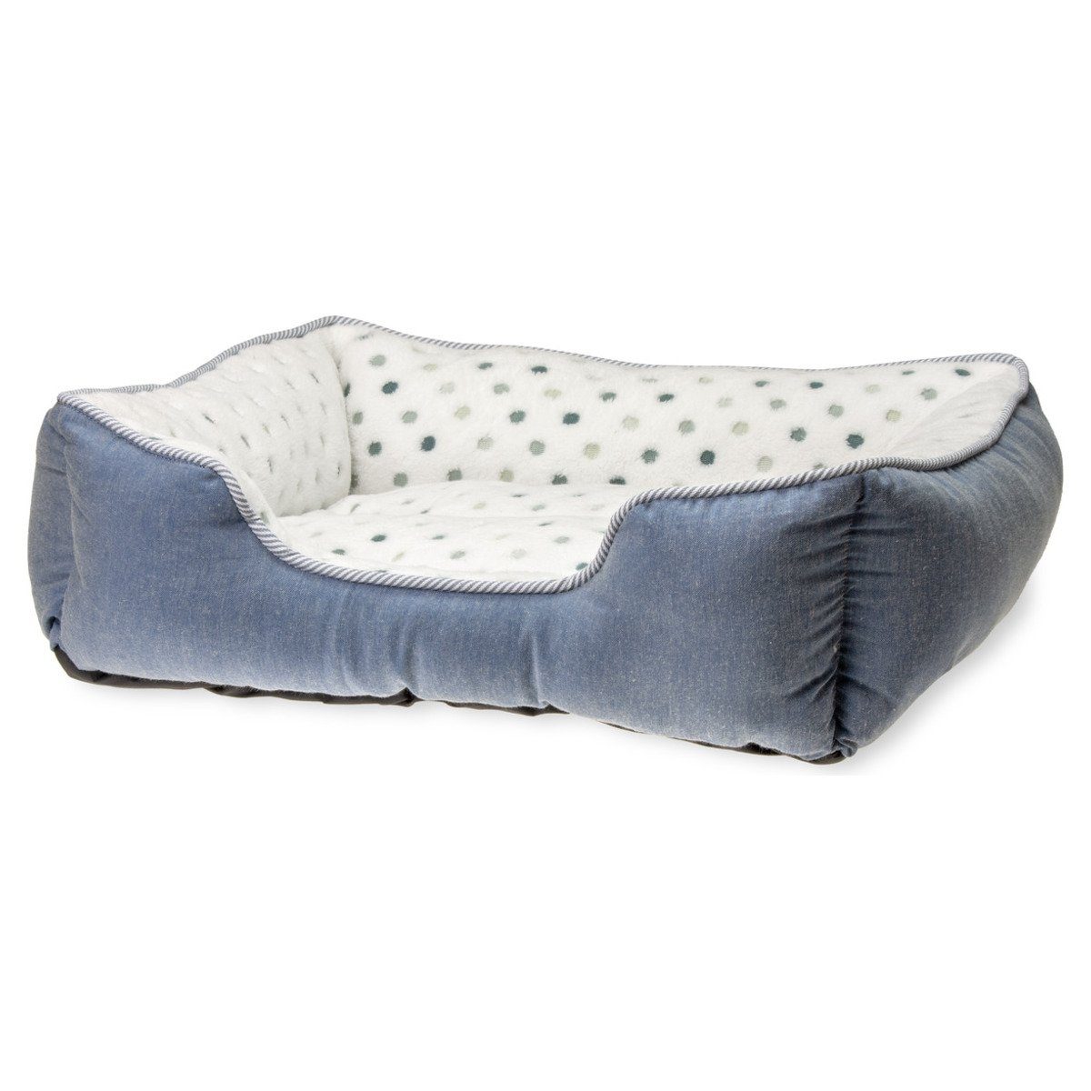 Karlie Tierbett Katzenbett Dot grau-blau günstig online kaufen