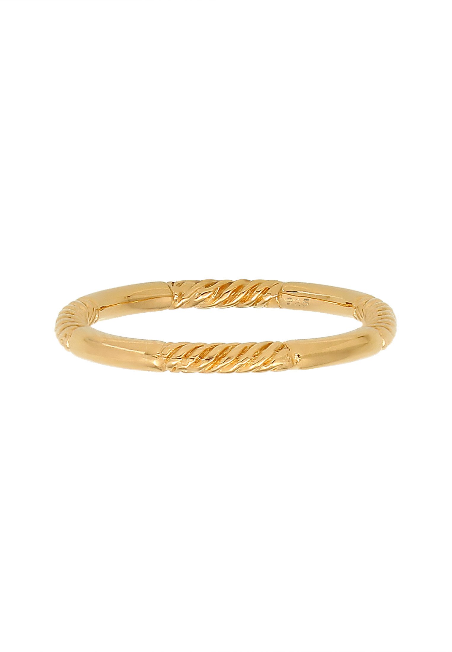 Elli Fingerring Gedreht Basic Schlicht 925 günstig online kaufen
