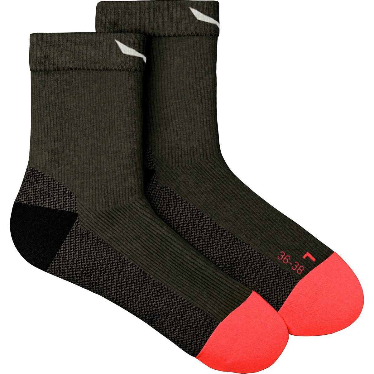 Salewa Wandersocken MTN TRN AM W QRT Sock Perfekte Damensocke für Wandern und Trekking mit Merinowolle