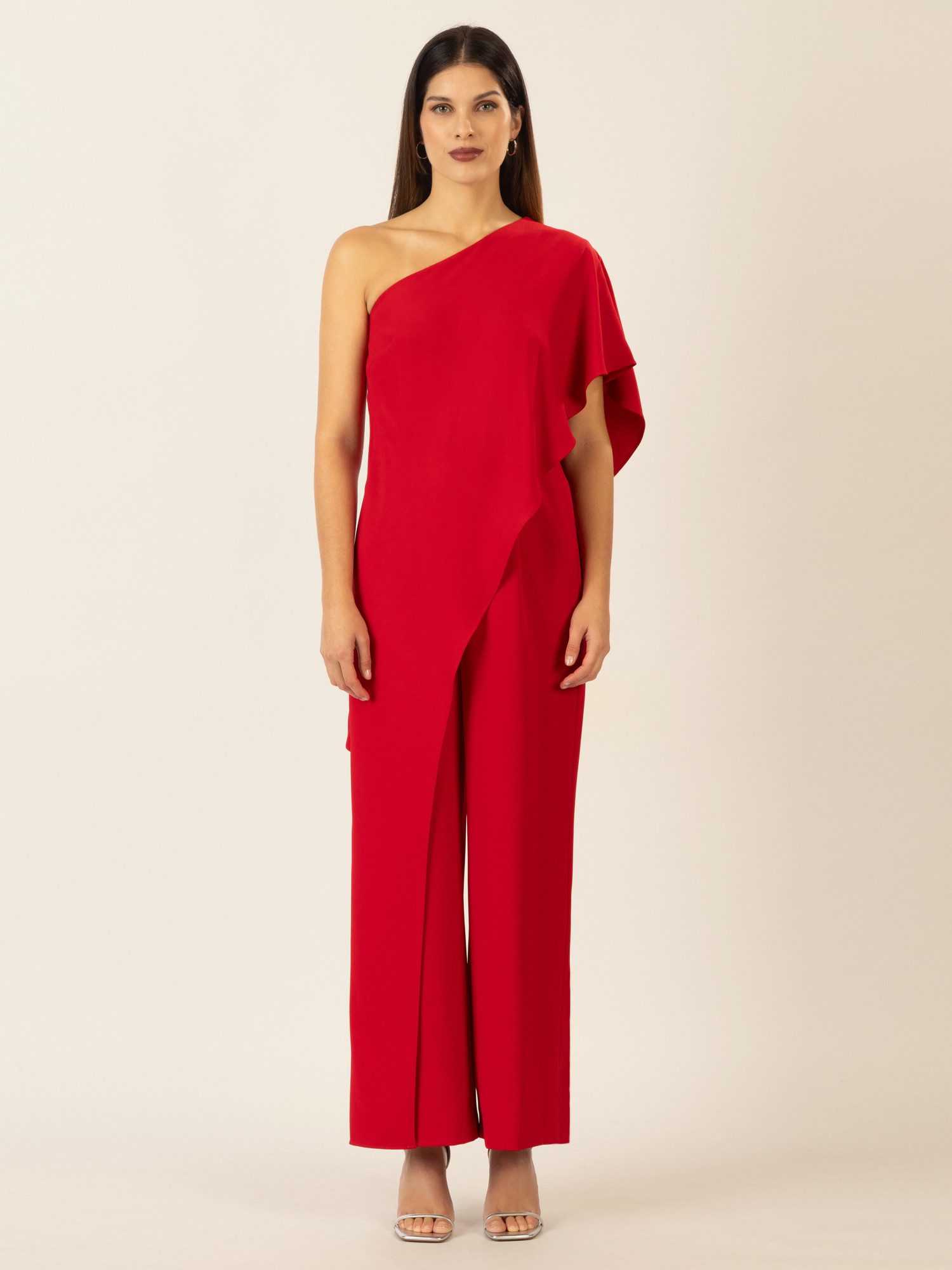 Apart Jumpsuit aus einer leicht körnigen günstig online kaufen