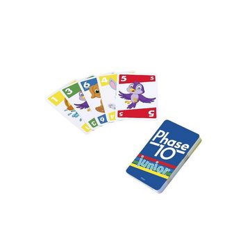 Mattel® Spiel, Familienspiel MTLGXX06 - Phase 10 Junior, Kartenspiel für 2 bis 4..., Familienspiel