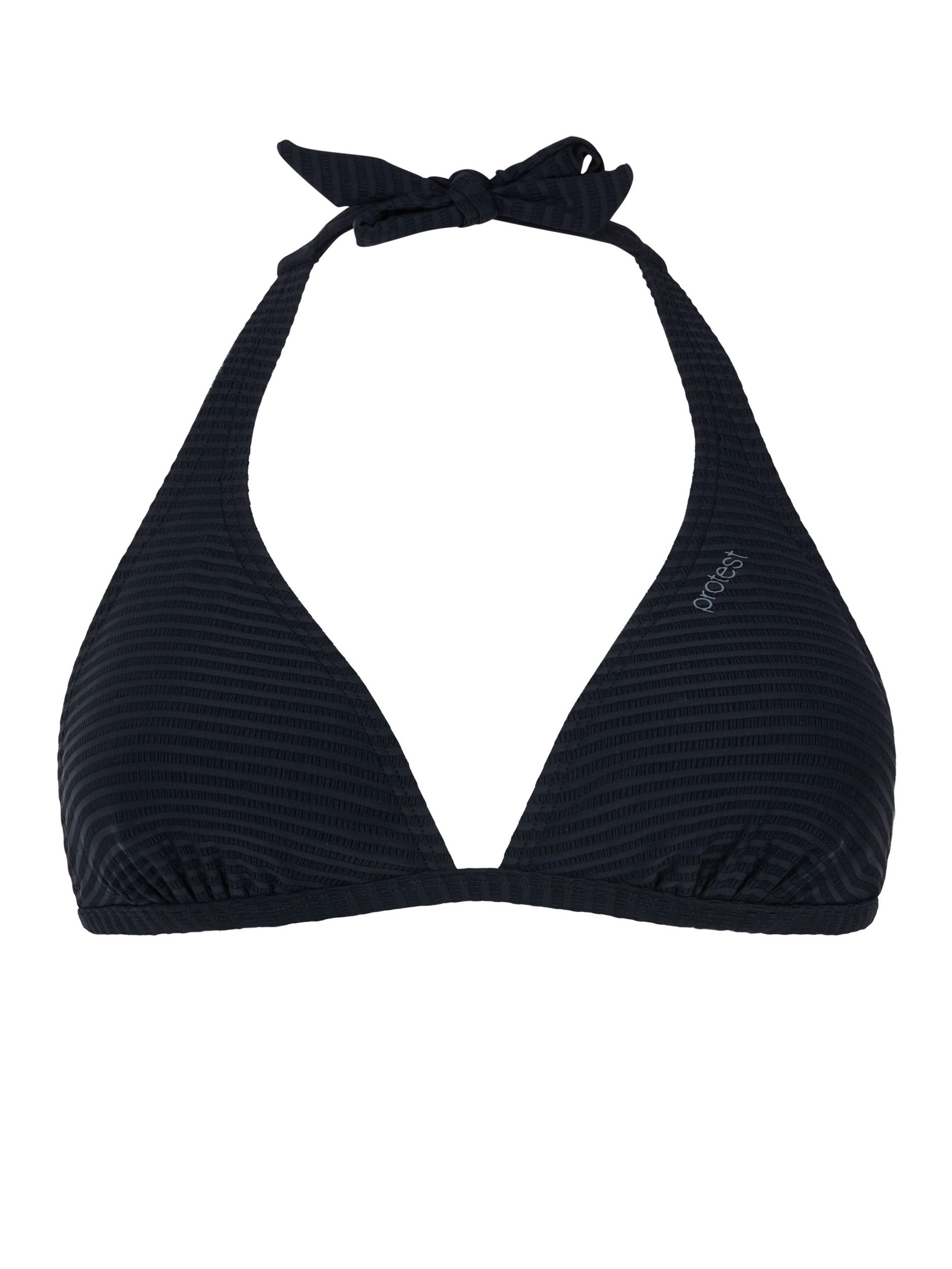 Protest Triangel-Bikini MIXCAVIAR halter bikini top B&C-cup True Black