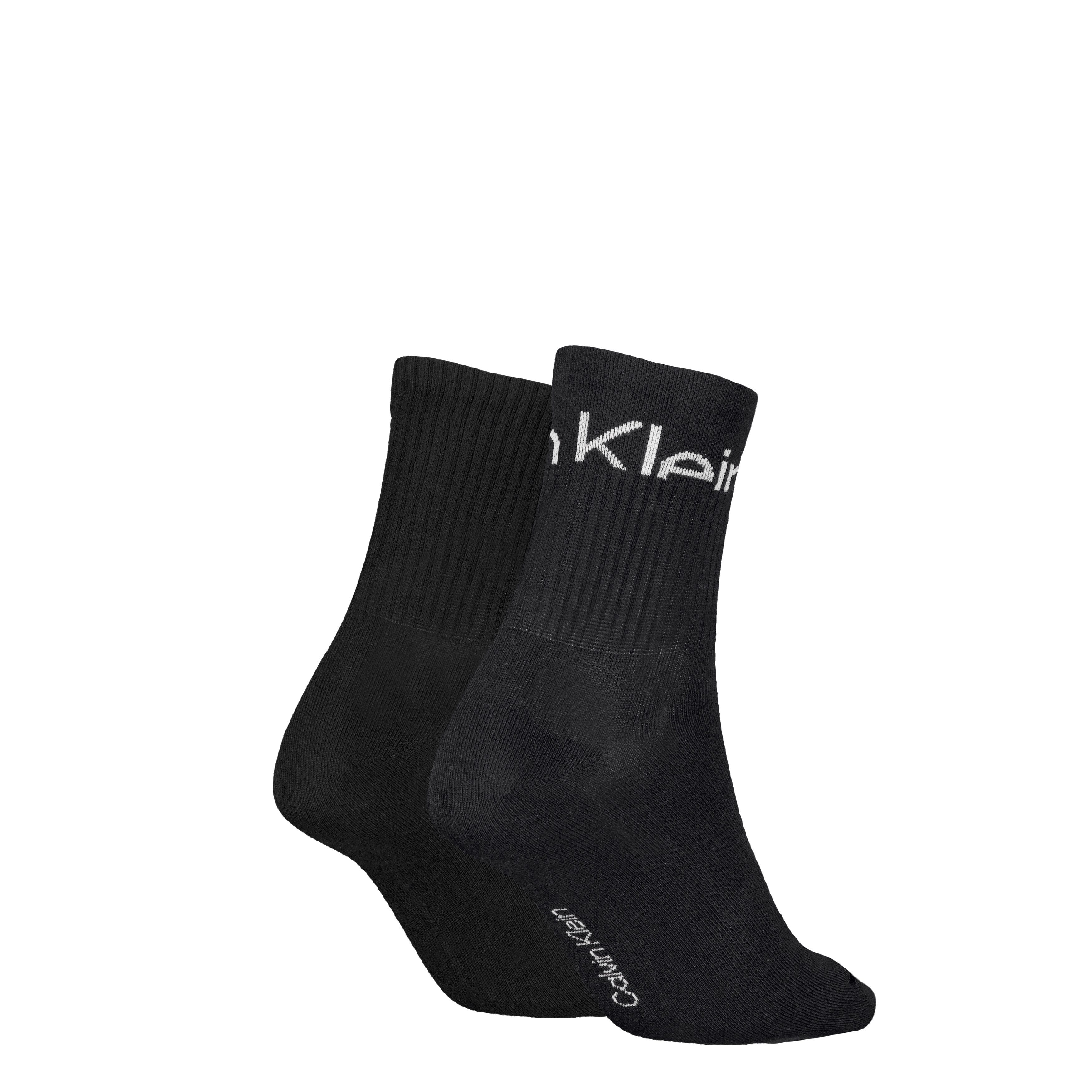 Calvin Klein Jeans Socken CKJ WOMEN SHORT SOCK 2P CUT LOGO (2er Pack) günstig online kaufen