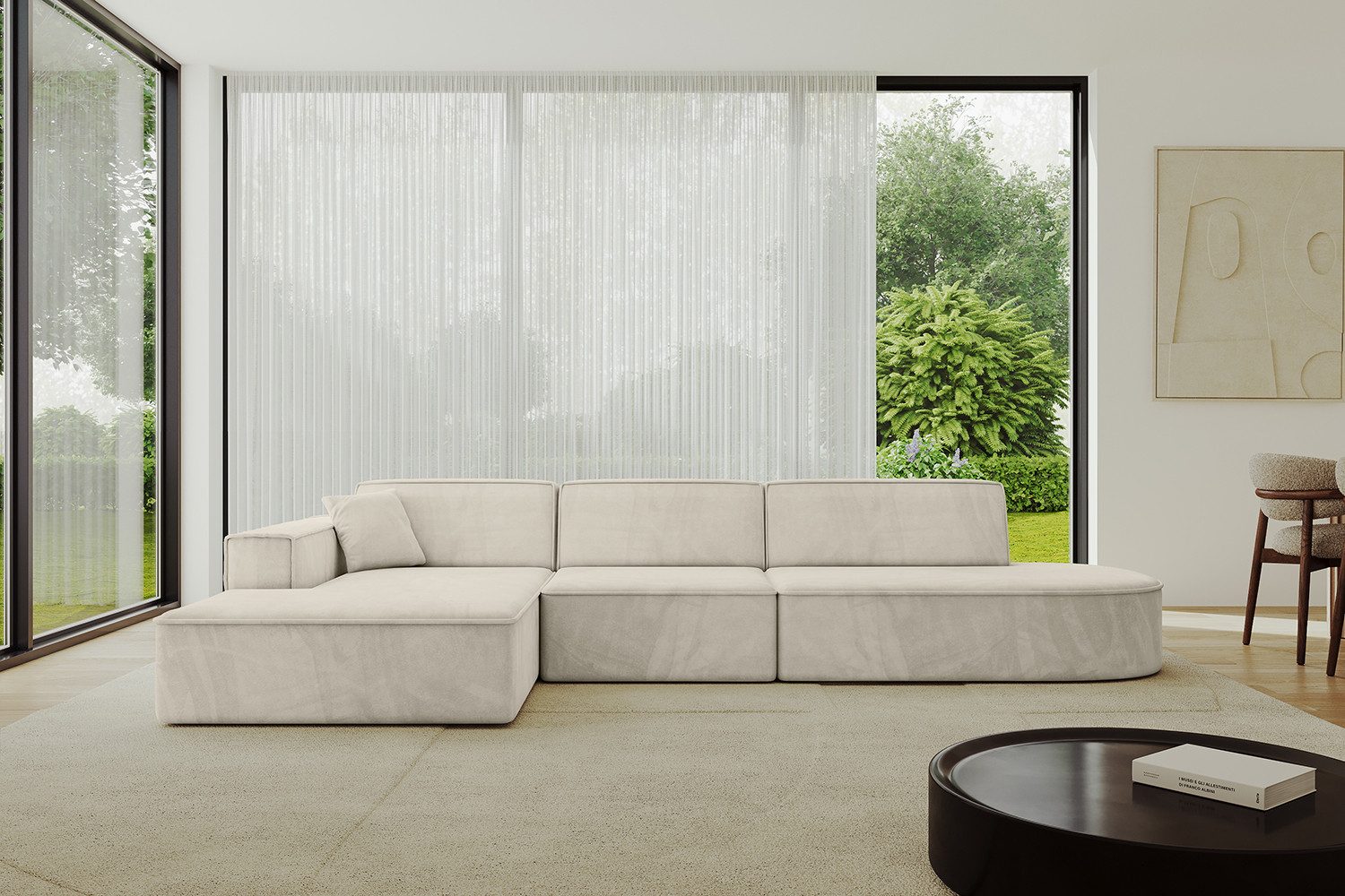 ALTDECOR Ecksofa IREA-L2-v4, Sofa Praktische Bequeme Funktionsecke Couch L- günstig online kaufen