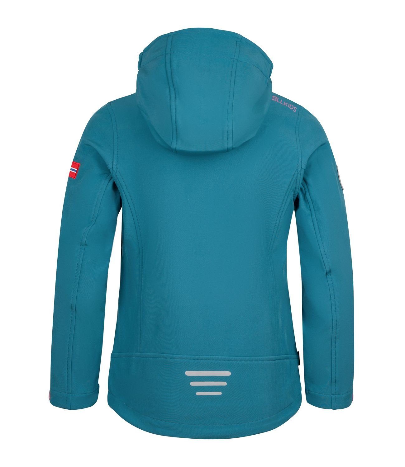 TROLLKIDS Softshelljacke Trollfjord Wasserabweisend