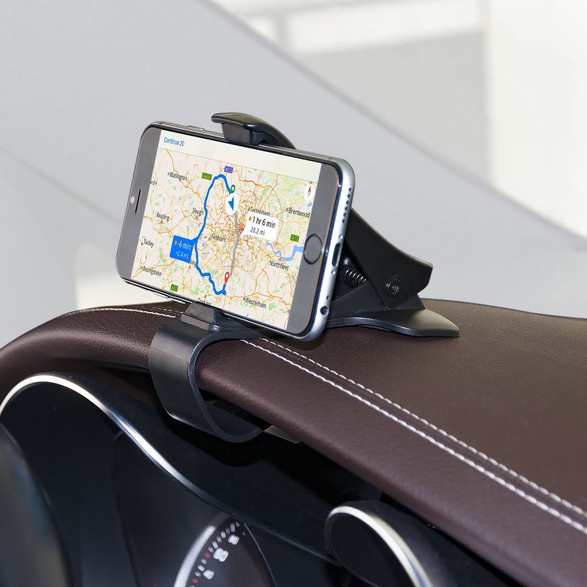 Smartphone-Halterung Universal Armaturenbrett Autohalterung für Smartphones, Navi usw.