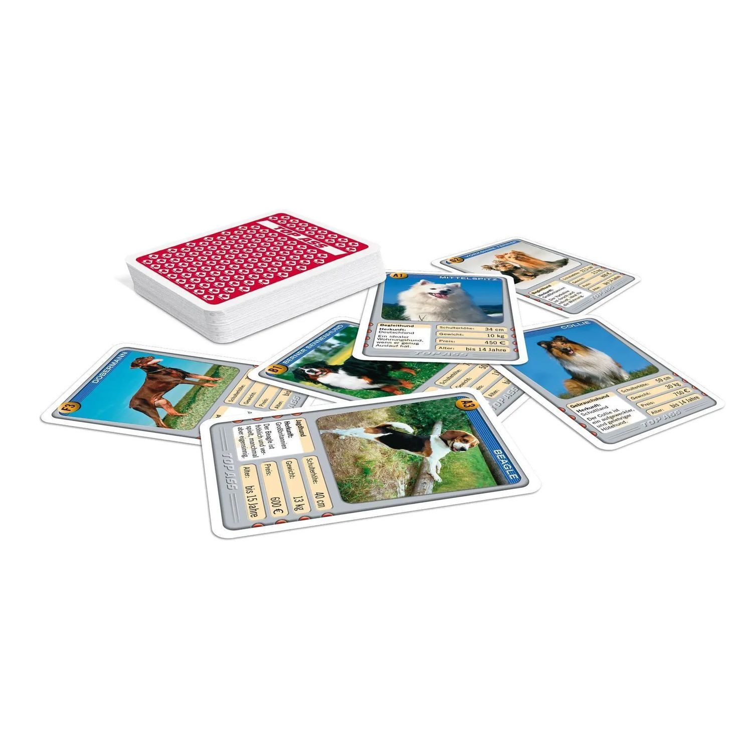 Cartamundi Spiel TOP ASS - Hunde