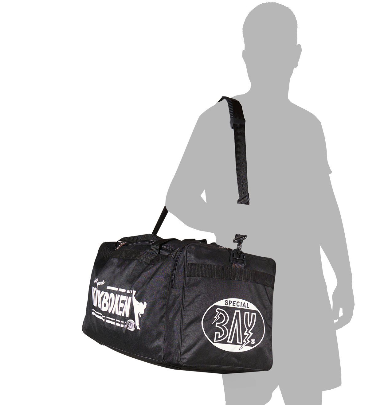 BAY-Sports Sporttasche Sporttasche Kickboxen mein Sport schwarz 70 cm Kick- günstig online kaufen