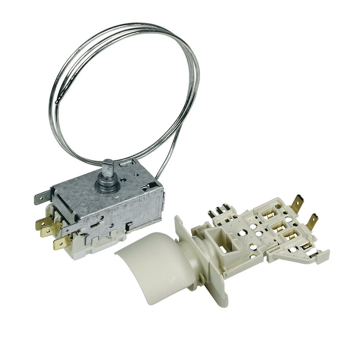 easyPART Thermodetektor Kühlschrank Bauknecht 481228238231 Umbausatz, Thermostat Gefrierschrank / wie