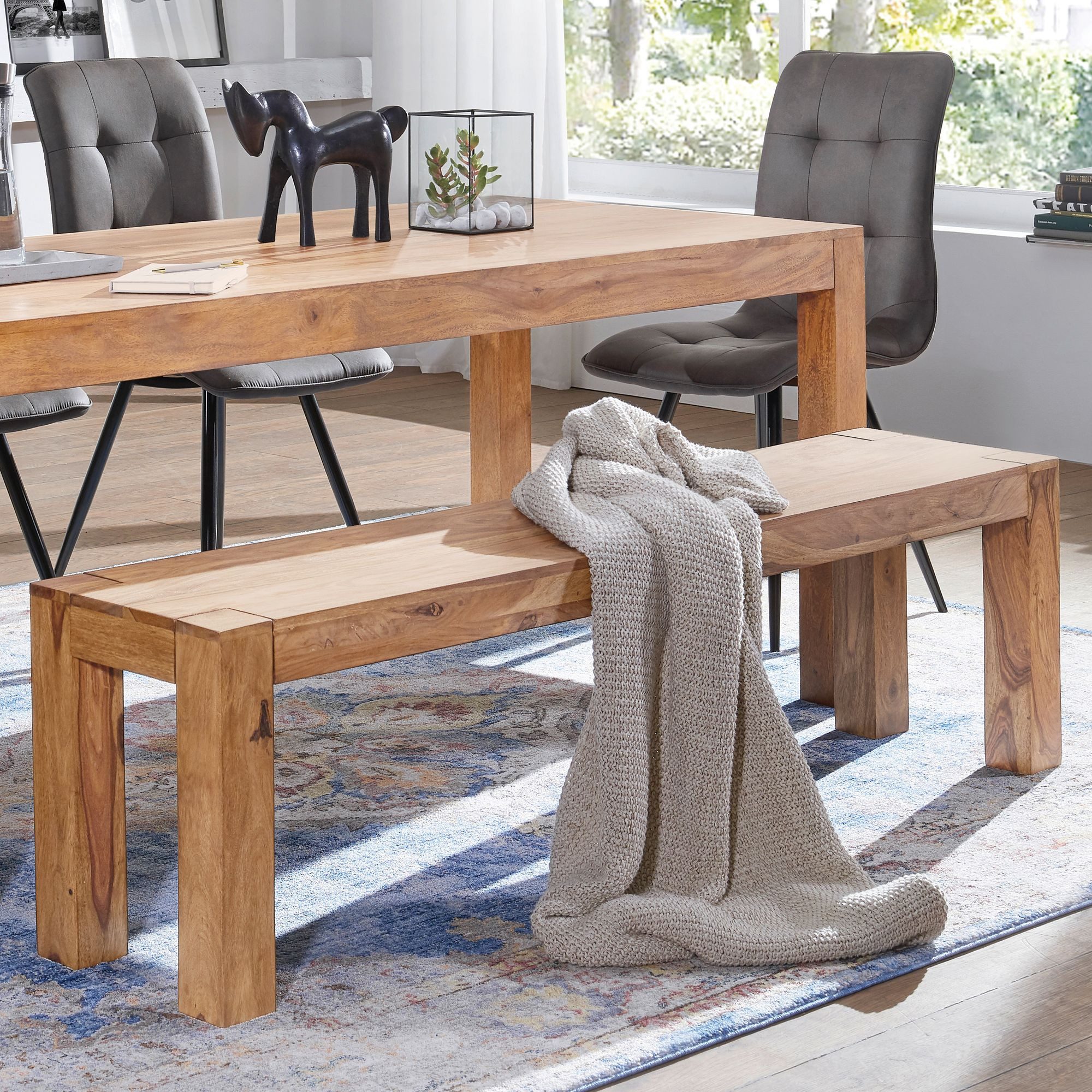 KADIMA DESIGN Sitzbank Esszimmer Sitzbank MUMBAI günstig online kaufen