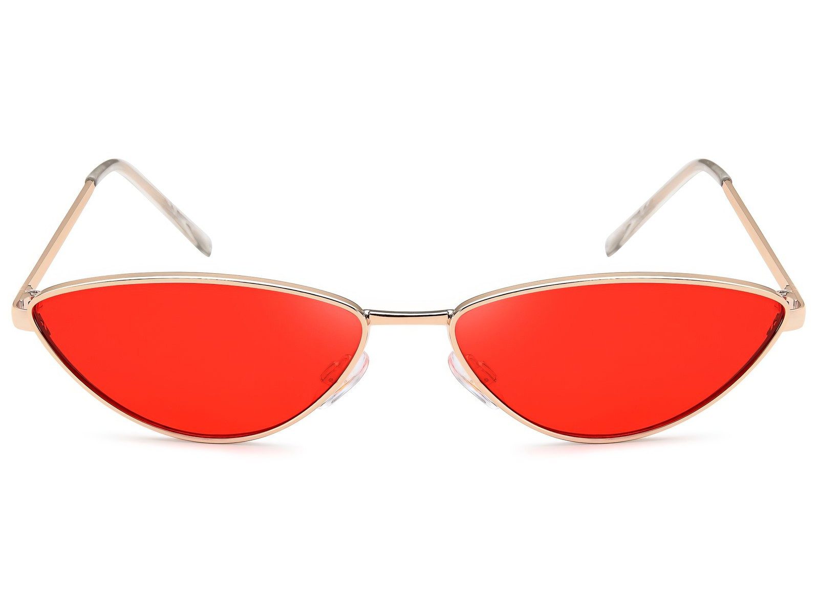styleBREAKER Sonnenbrille Schmale Cateye Sonnenbrille mit Metallrahmen (1-S günstig online kaufen