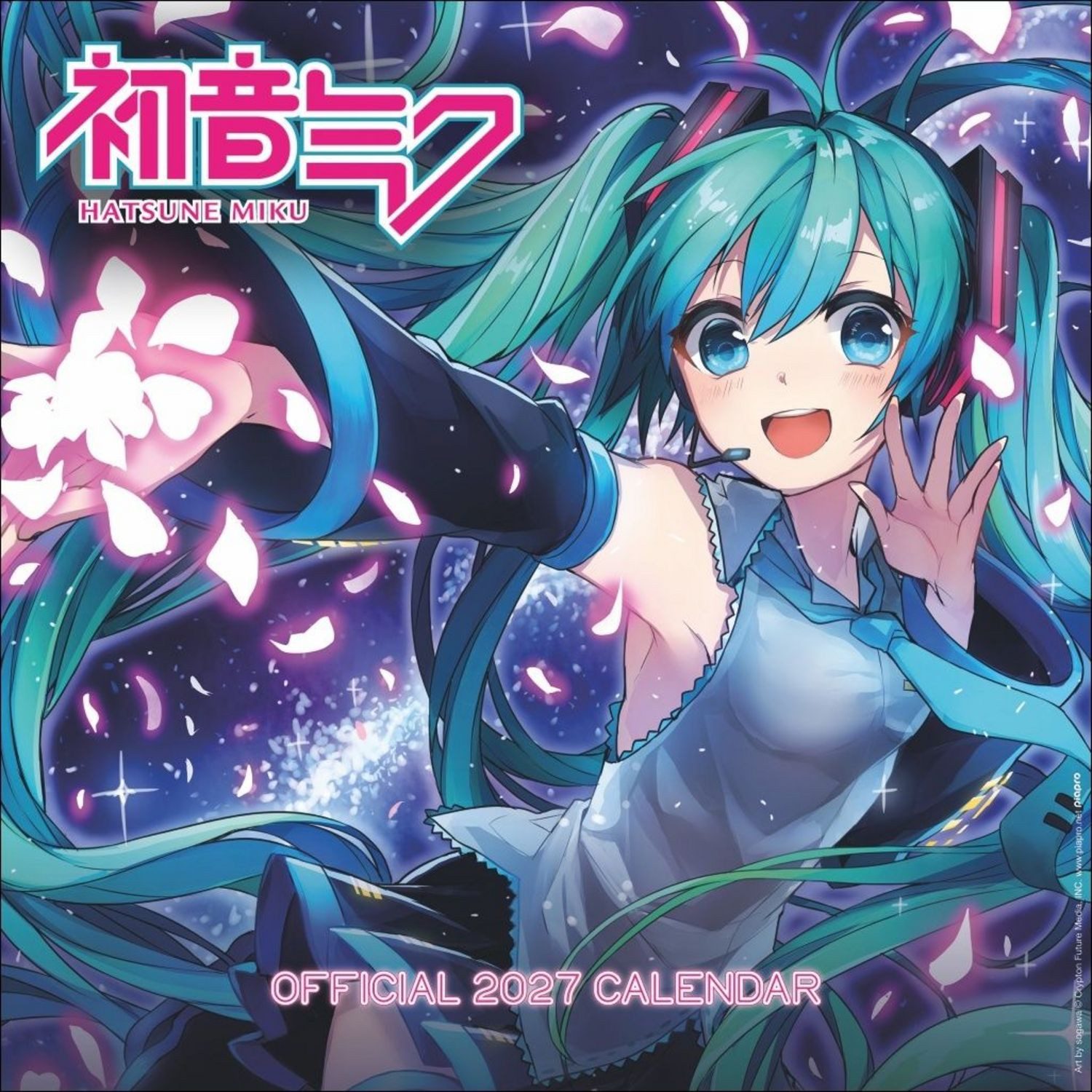 Danilo Wandkalender Hatsune Miku Broschurkalender 2027