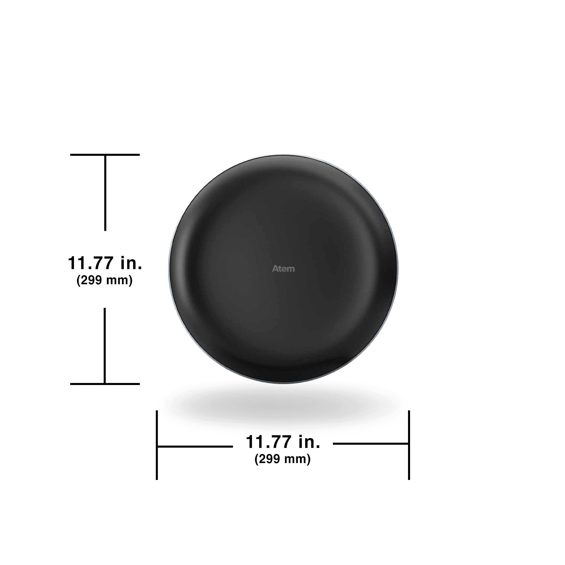 IQAir Luftreiniger Atem Car - Kompakter Air Purifier gegen Abgase, Staub, Rauch, Gerüche, für 14 m² Räume, für Allergiker mit HyperHEPA Partikel- & Gasfilter + App & Bluetooth