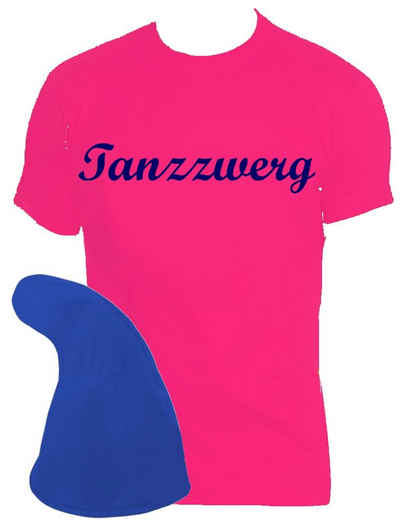 coole-fun-t-shirts Kostüm »TANZZWERG Zwergen Kostüm TANZ Zwerg Karneval Fasching Verkleidungen Männer und Frauen Gruppenkostüm Gr. S M L XL XXL 3XL 4XL 5XL«
