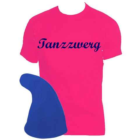 coole-fun-t-shirts Kostüm TANZZWERG Zwergen Kostüm TANZ Zwerg Karneval Fasching