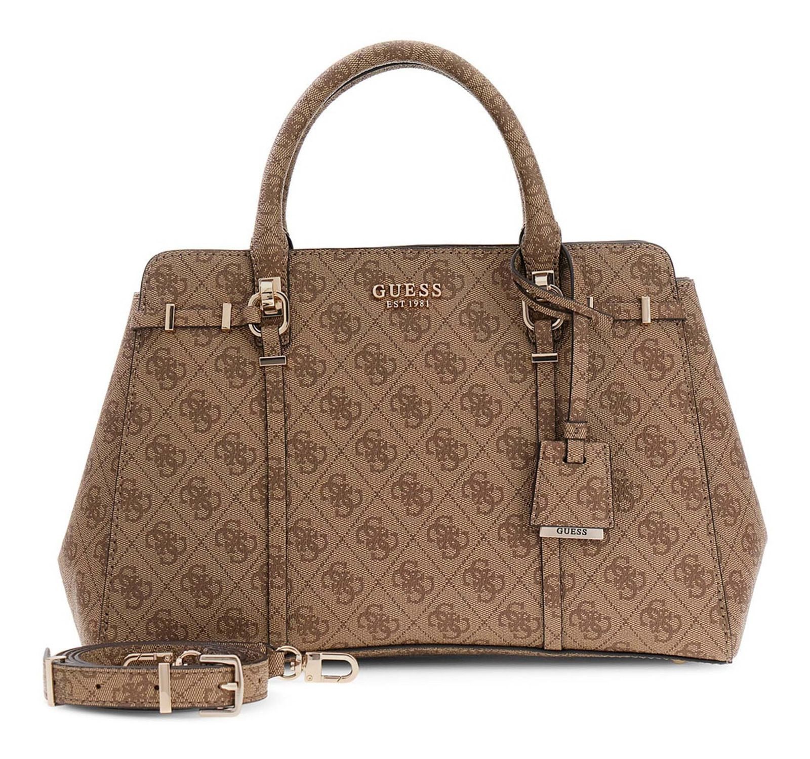 Guess Handtasche Logo Multi Compartment Satchel günstig online kaufen