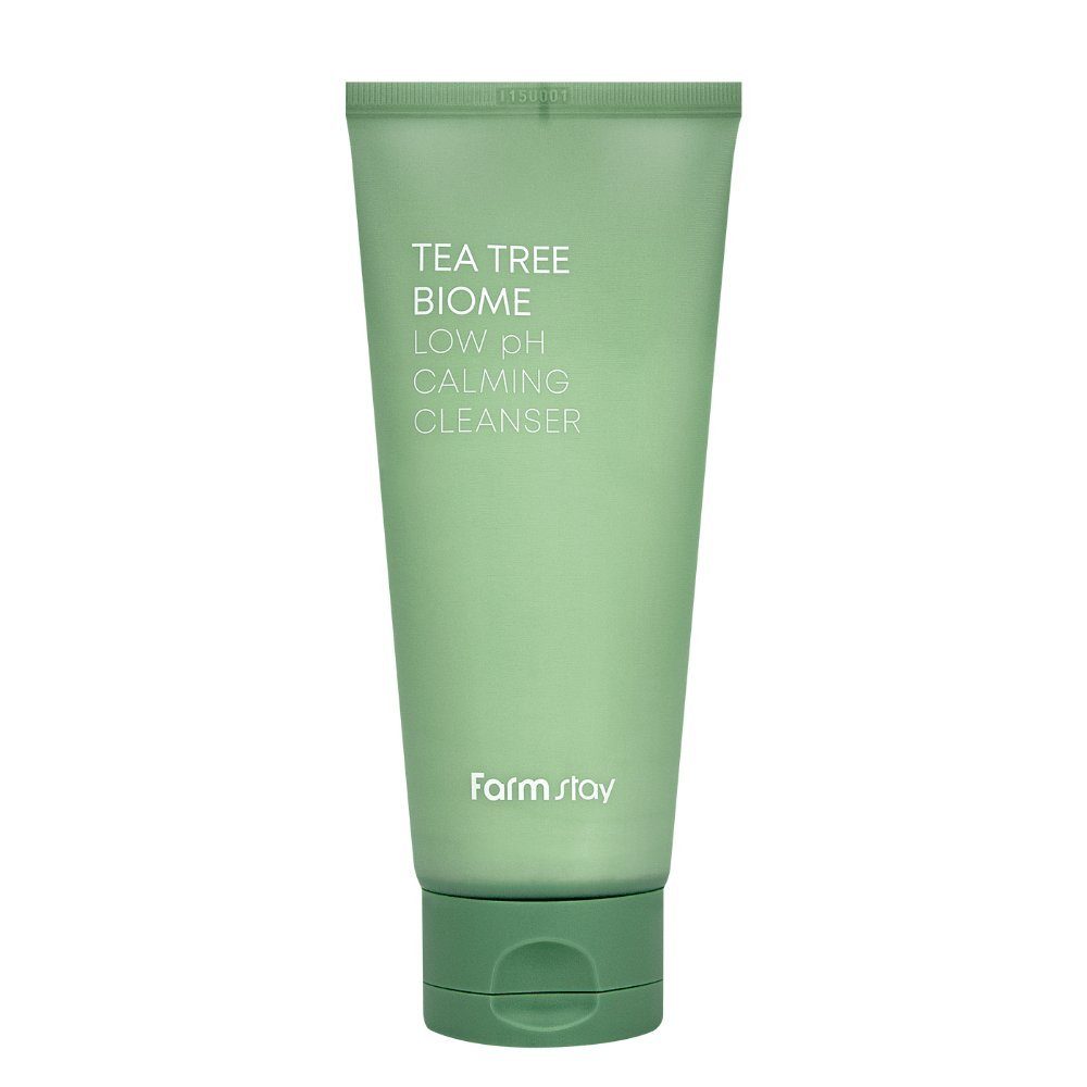 CALMING TEA TREE Gesichts-Reinigungscreme FARMSTAY PH CLEANSER BIOME LOW