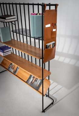 JVmoebel Bücherregal Stilvoll Regal für Bücher Braun Farbe Modern möbel für Wohnzimmer, 1-tlg., Made in Europa