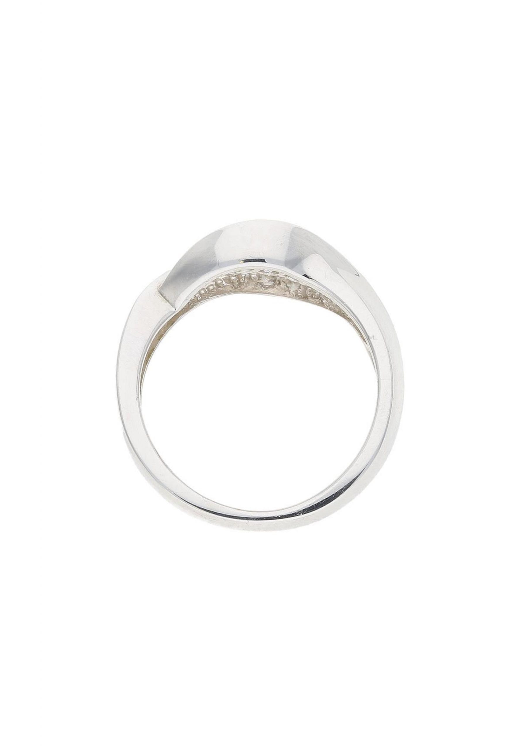 JuwelmaLux Silberring Ring Fingerring Schmuckschachtel Silberring Damen Silber Silber 925/000, (1-tlg), inkl. Zirkonia