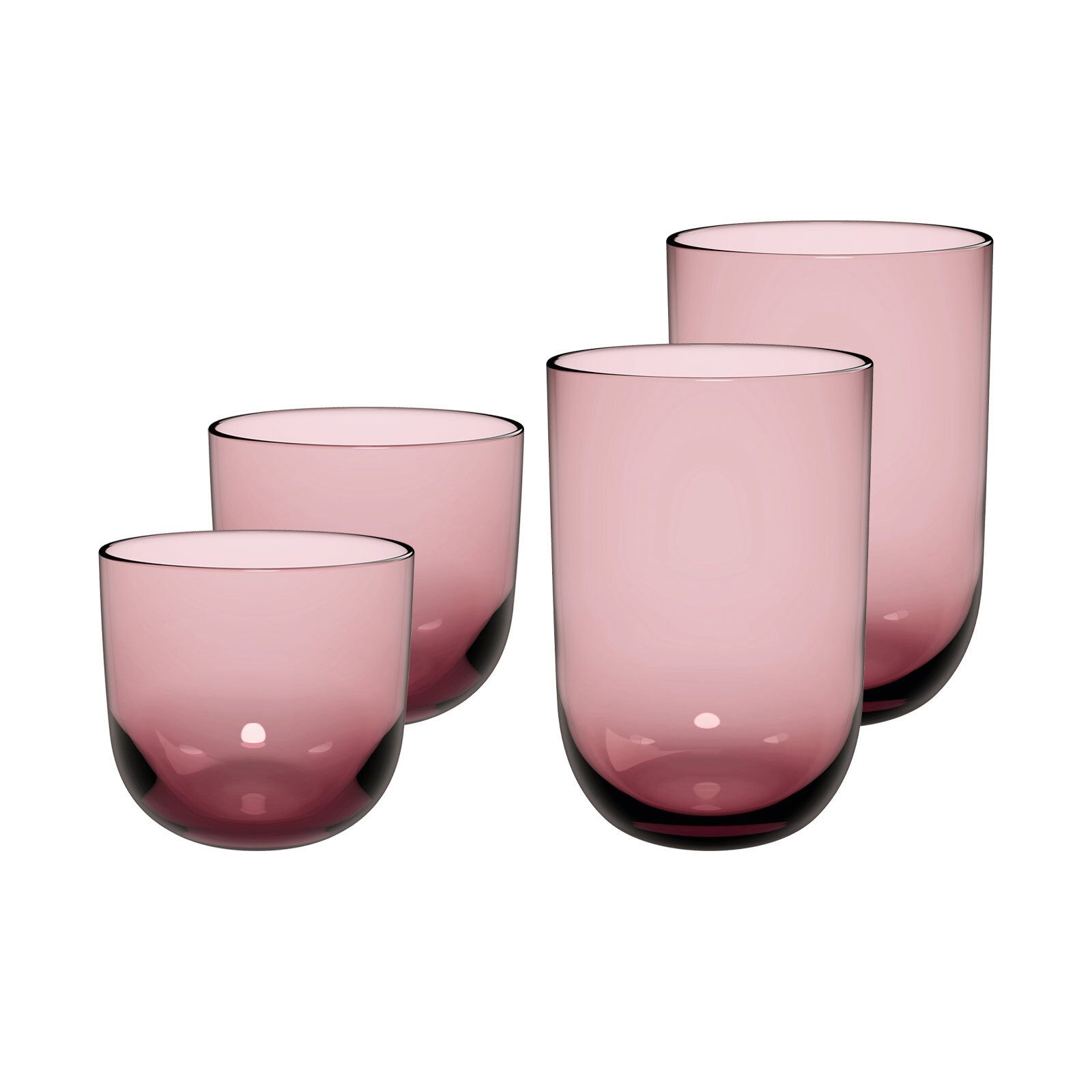 like. by Villeroy & Boch Glas Like Glass Trinkgläser 4er Set, 4-tlg., Glas